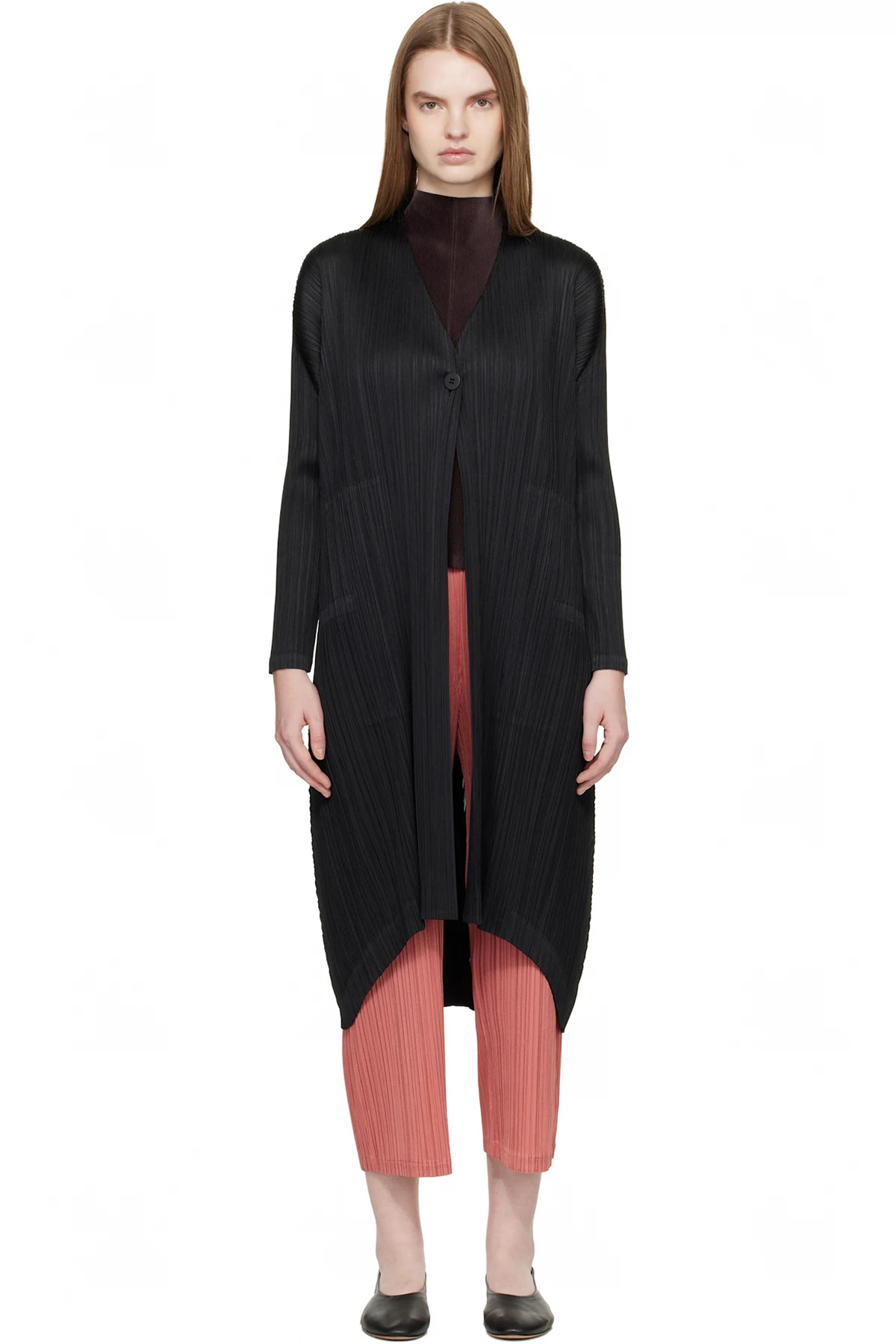 Black Monthly Colors October Coat