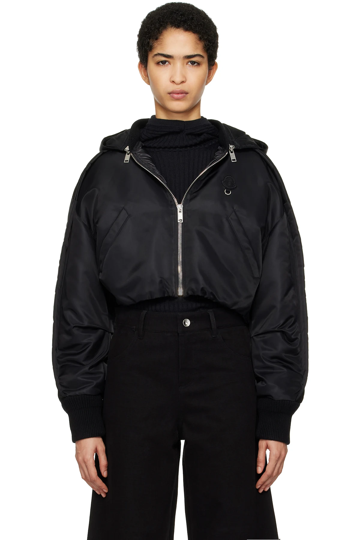 Moncler x Willow Smith Black Malek Down Jacket