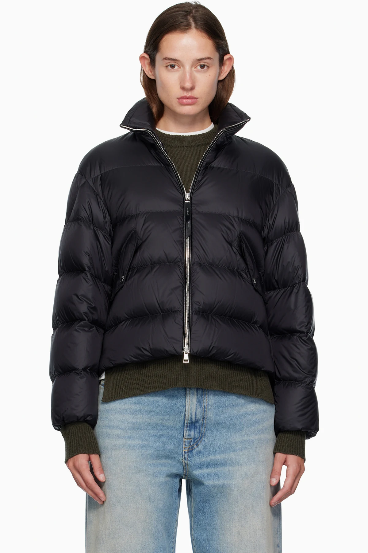 Moncler x EE72 Black Blas Down Jacket