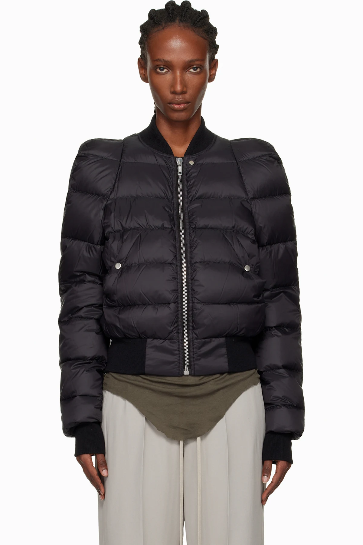Black Concordians Duvet Flight Down Jacket