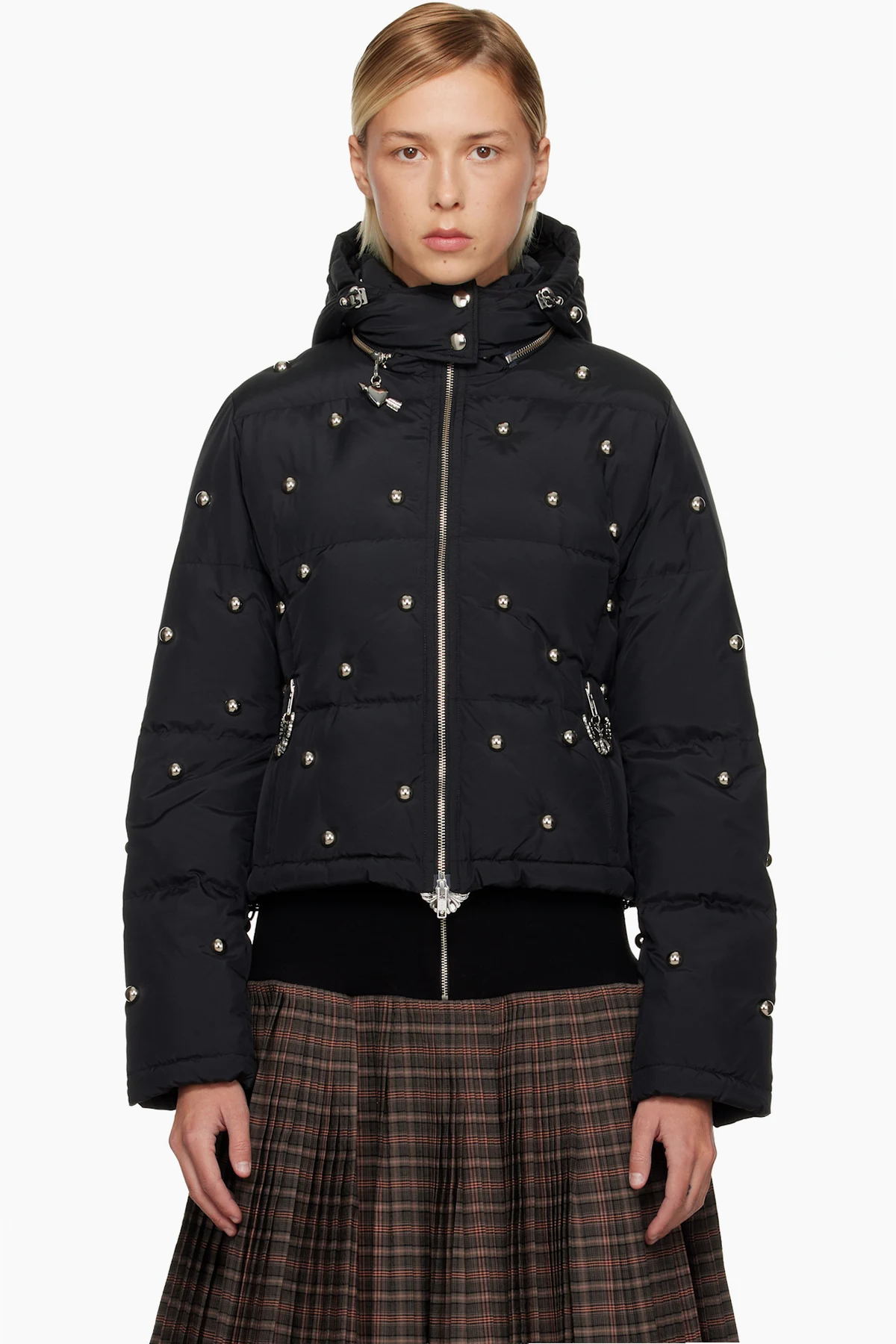 Black Fallout Down Jacket