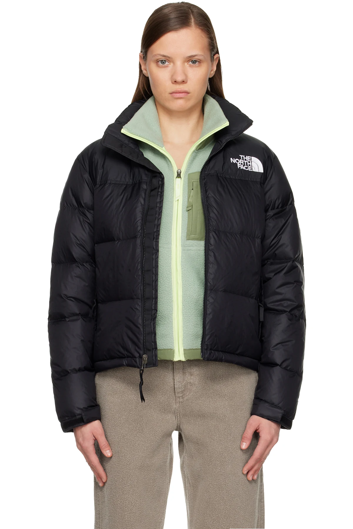 Black 1996 Retro Nuptse Down Jacket