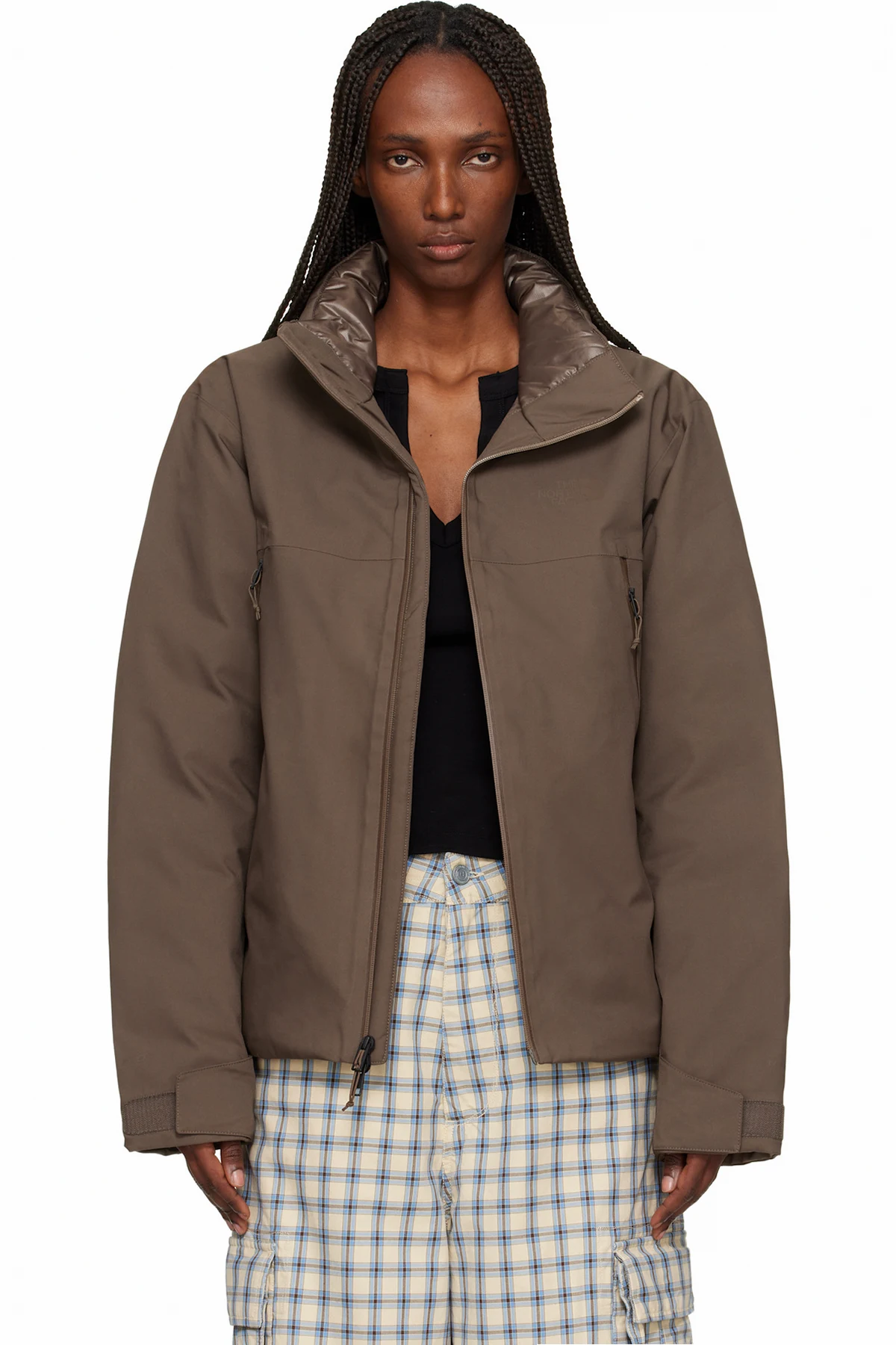 Brown Mountain Range Down Jacket