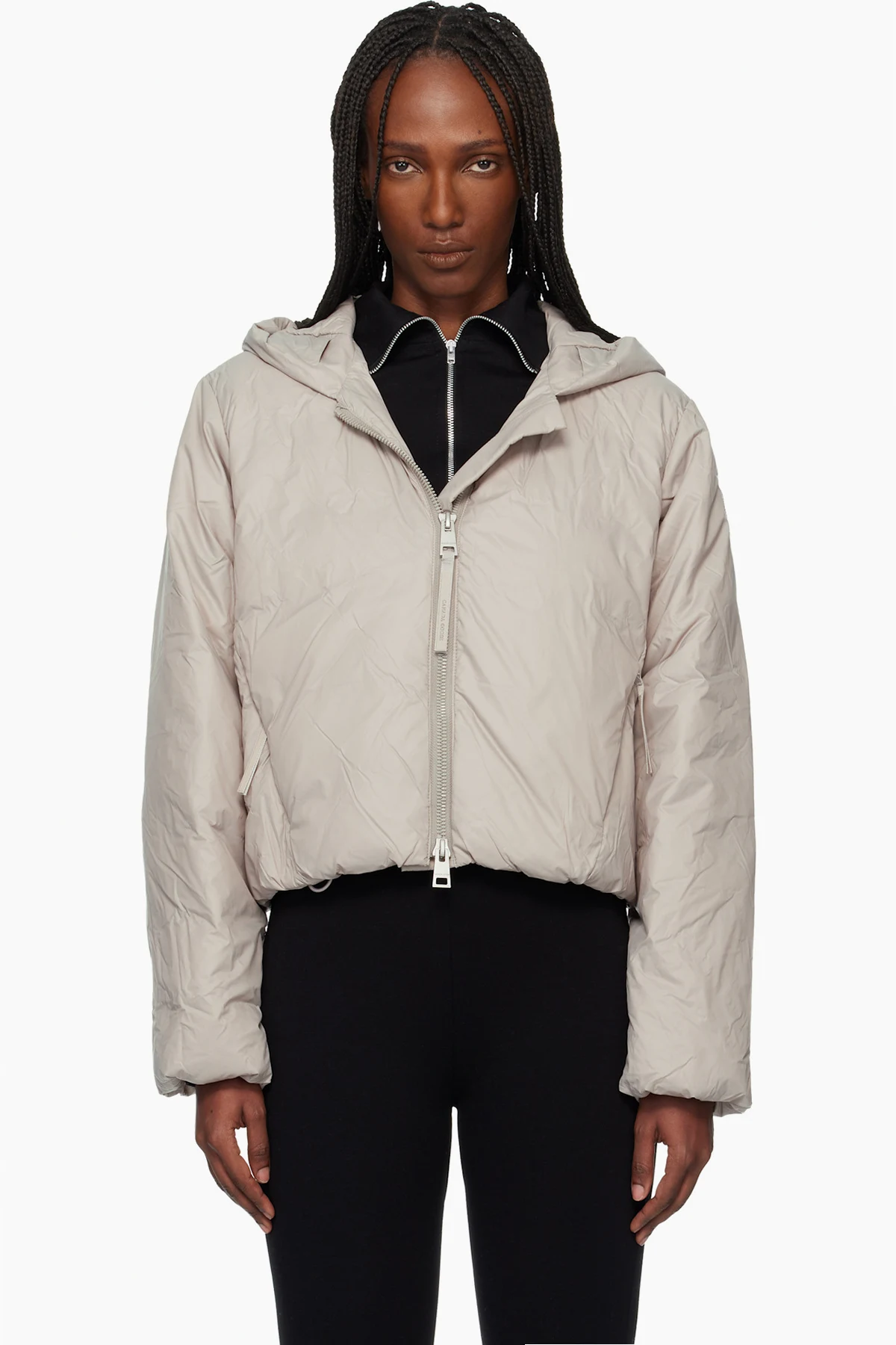 Gray Elba Down Jacket
