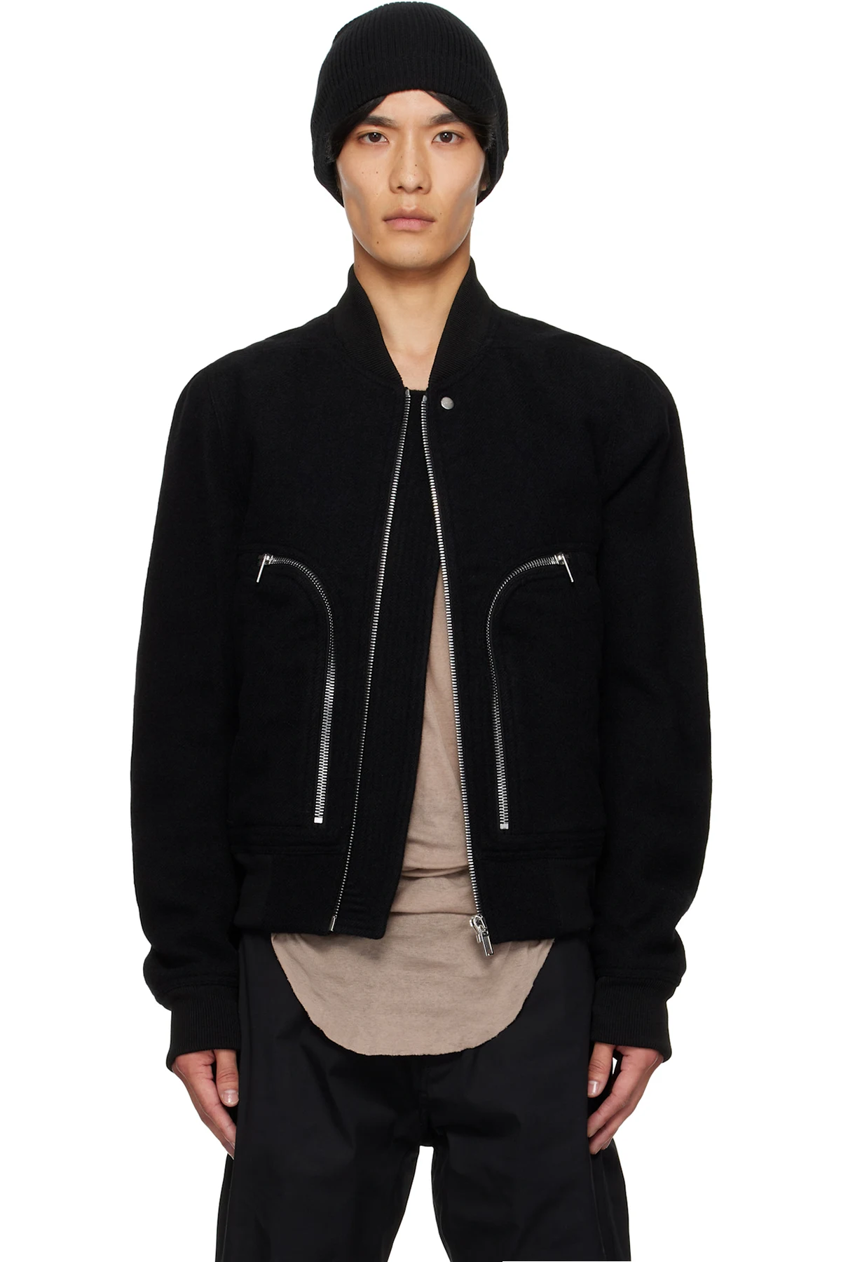 Black Concordians Bauhaus Flight Jacket