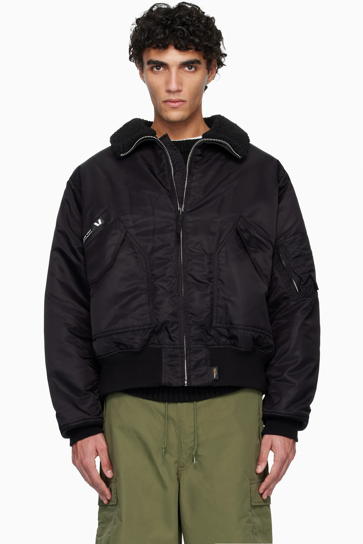 Black Drab ES Bomber Jacket