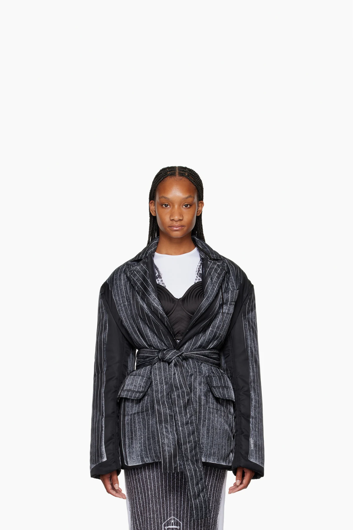 Black Insulated Blazer