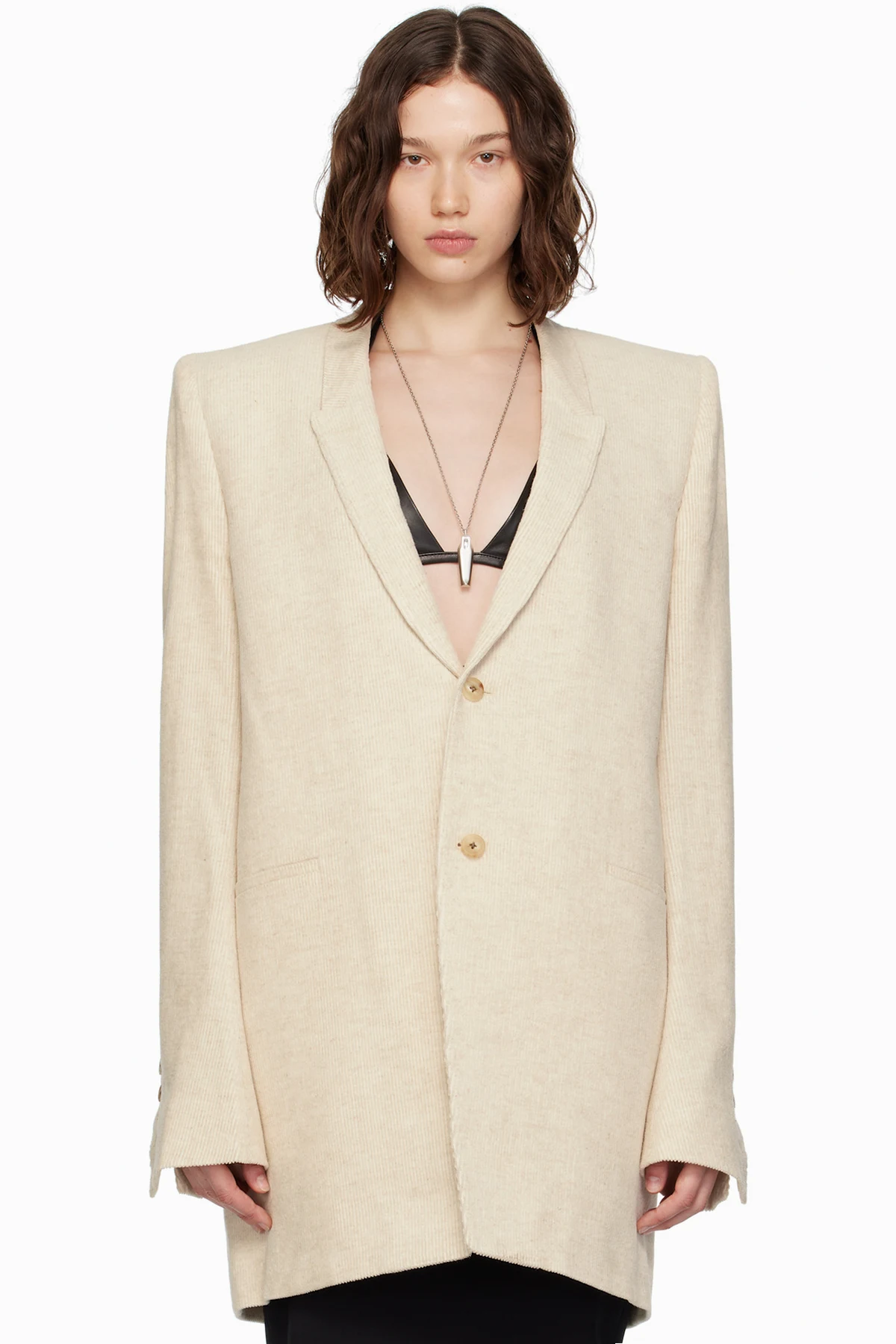 Off-White Concordians Dirt Tailored LS Blazer