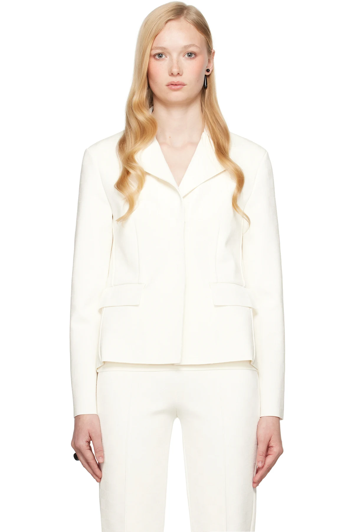 SSENSE Exclusive Bridal Capsule NSFW Lola Blazer