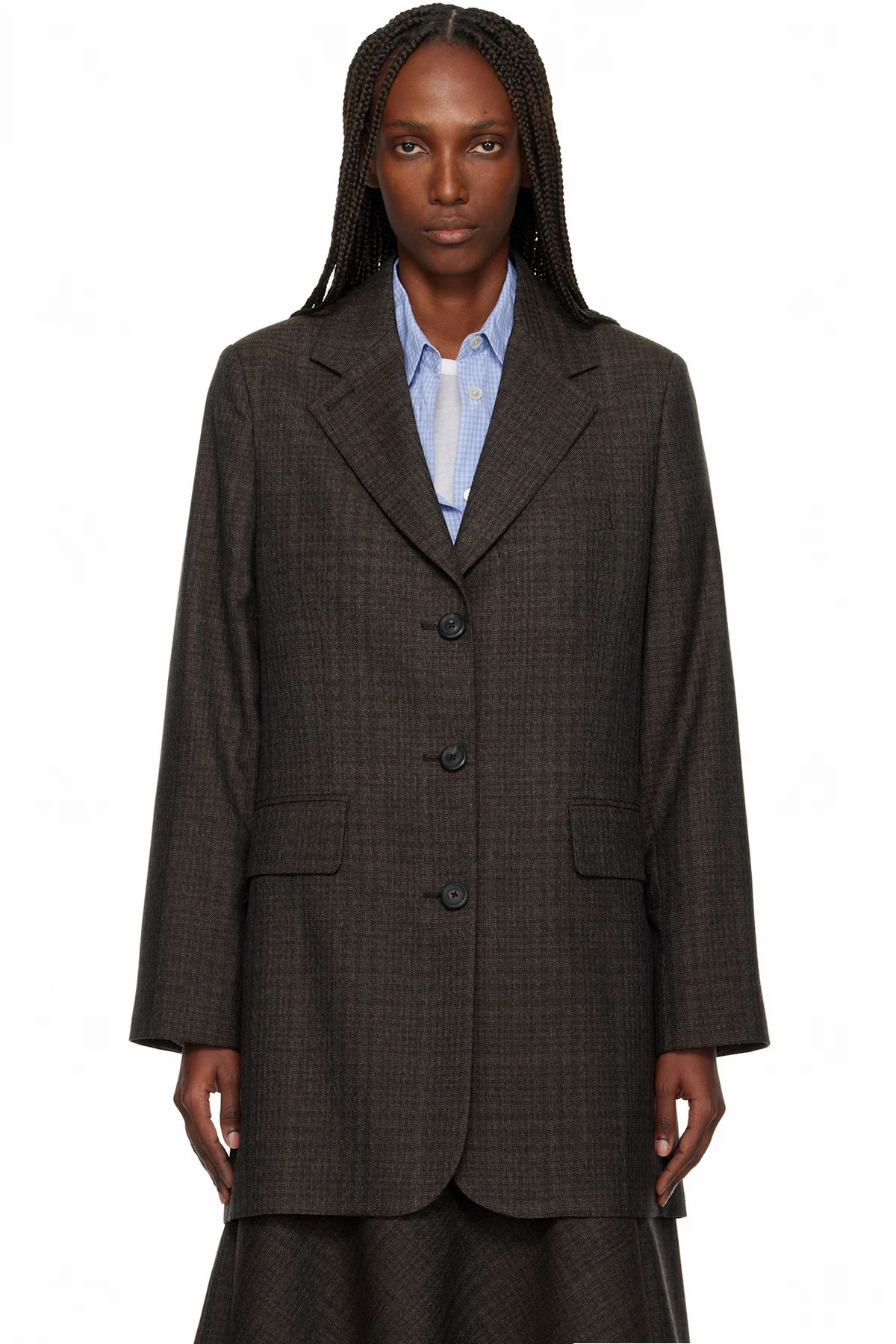 Brown Queens Blazer