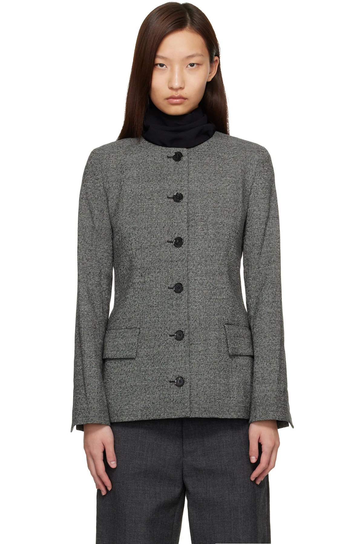 Gray Annemarie Blazer