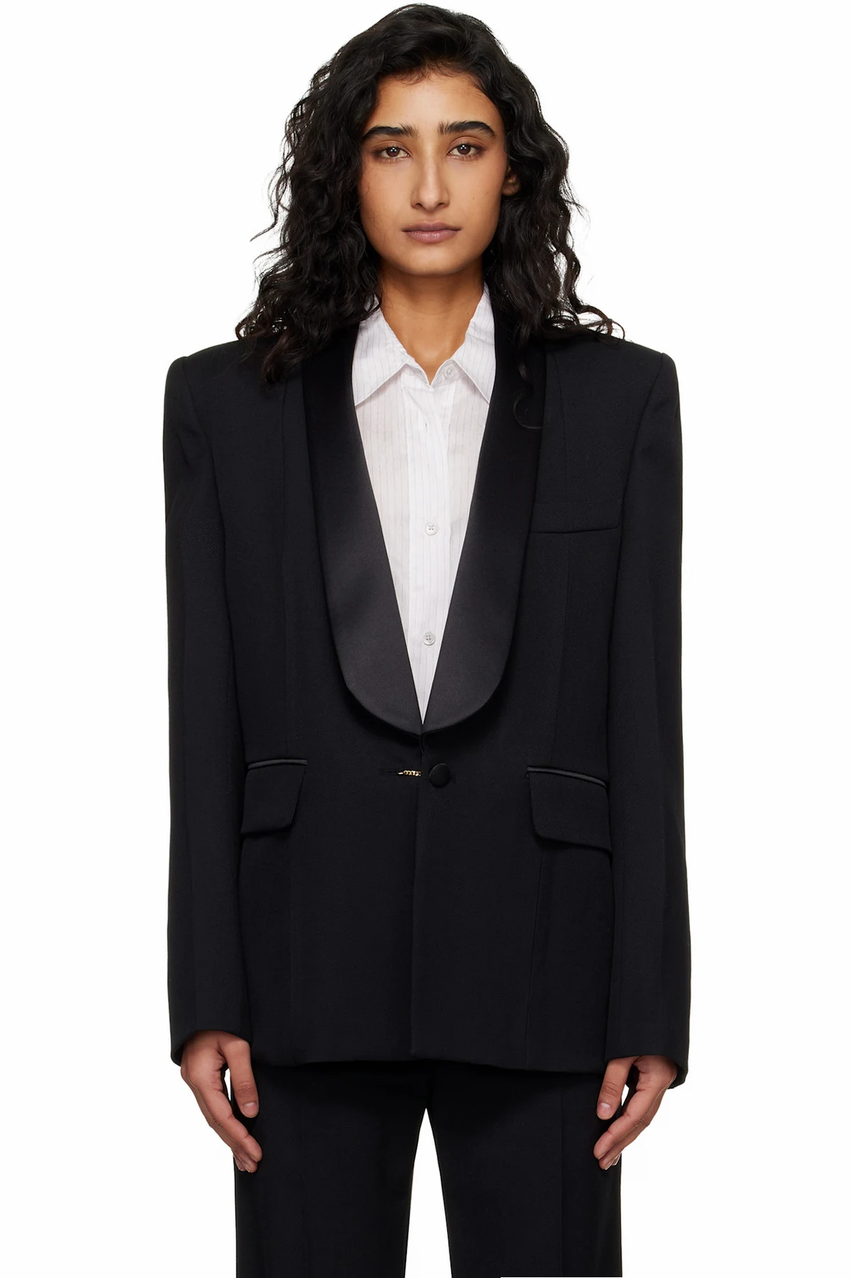Black Shawl Collar Tux Blazer