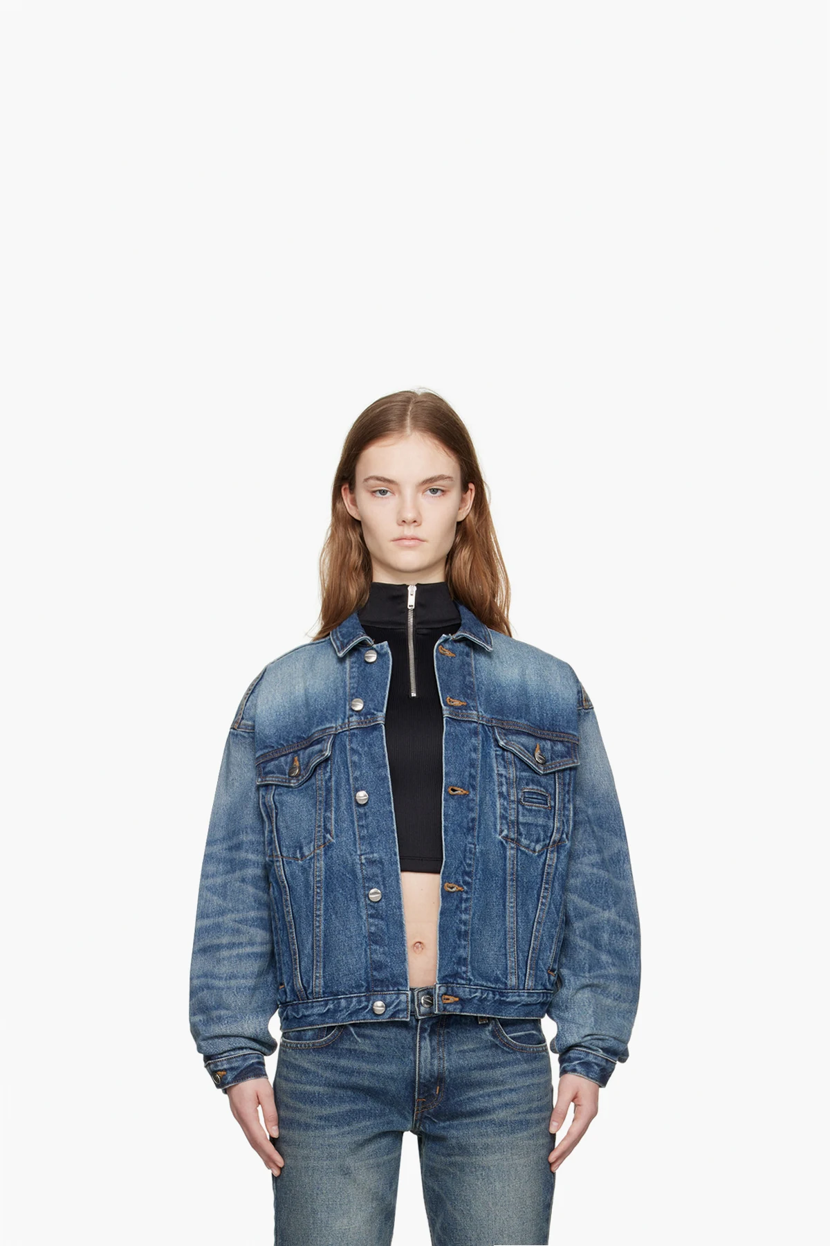 SSENSE Exclusive Blue Denim Jacket