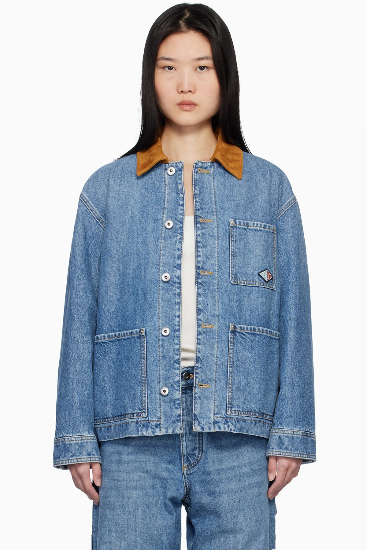 Blue Vintage Denim Jacket