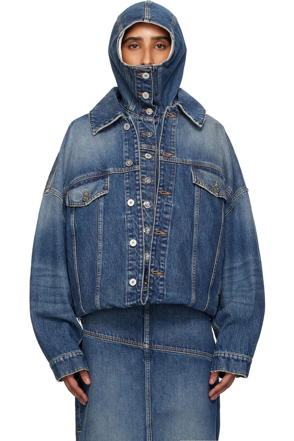 Blue 'The Double' Denim Jacket