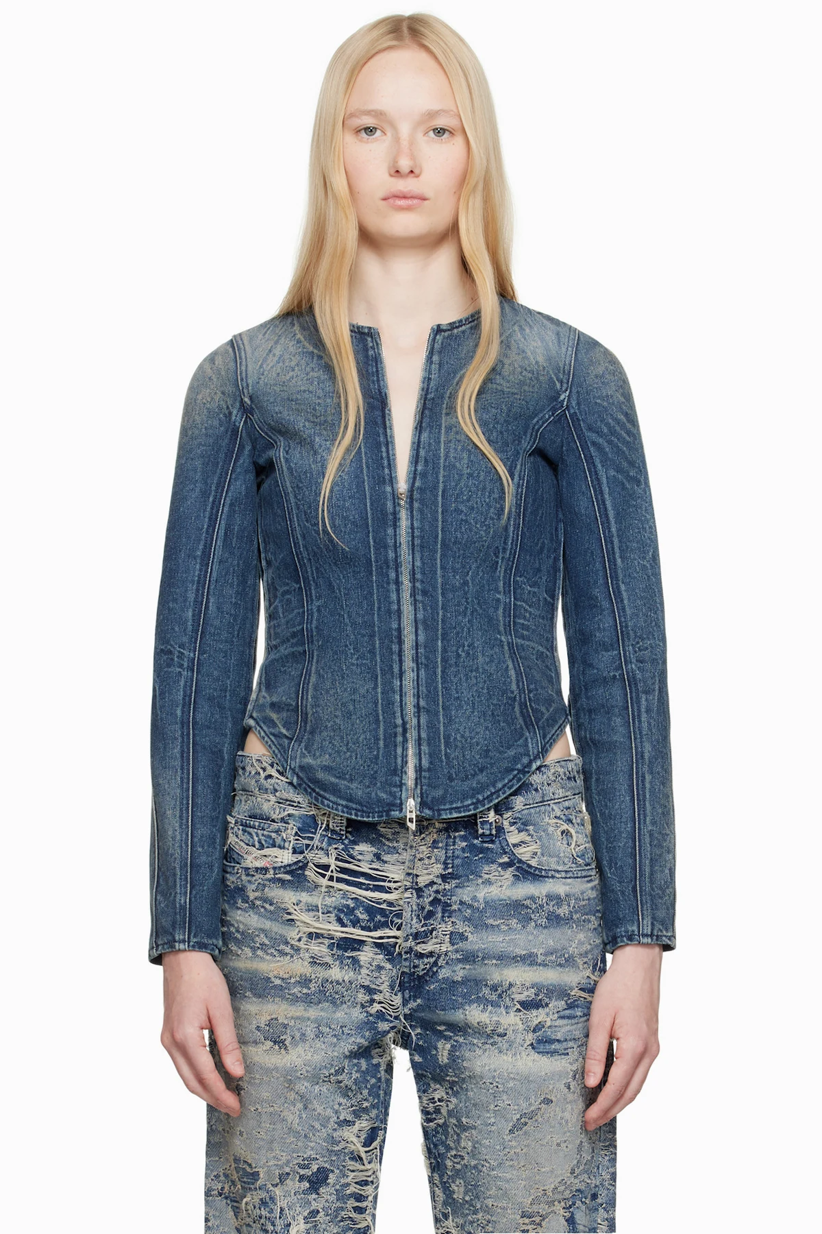 Navy De-Gary-Fsg Denim Jacket