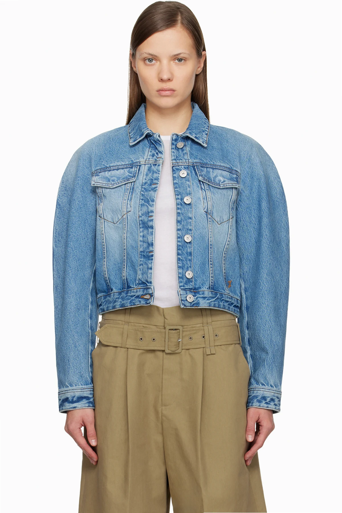 Blue 'The Ovalo de-Nîmes' Denim Jacket