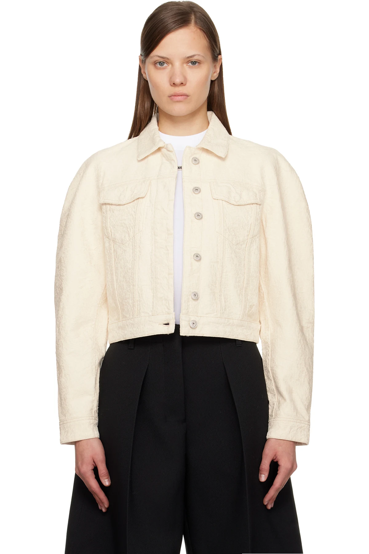 Off-White 'The Ovalo de-Nîmes' Denim Jacket