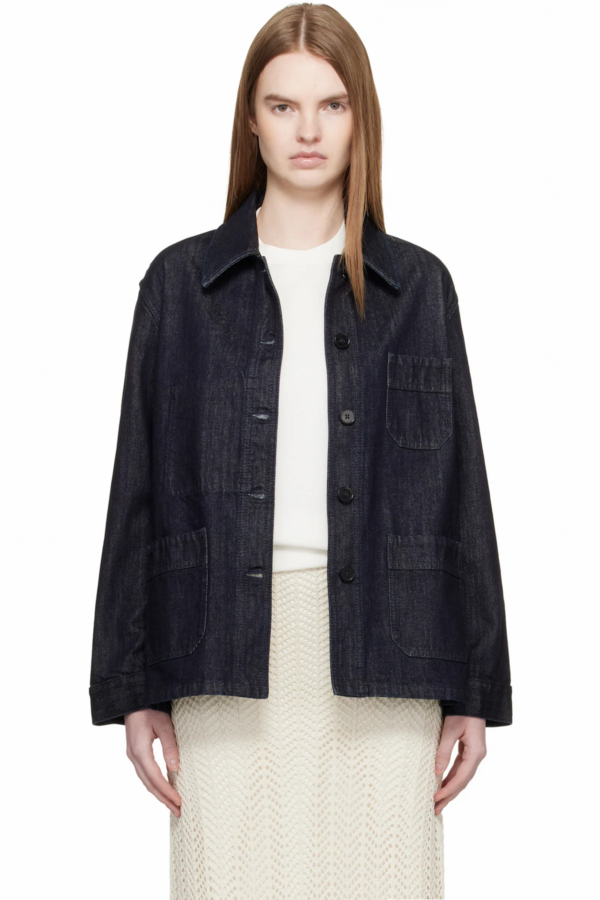 Gray Lightweight Denim Jacket