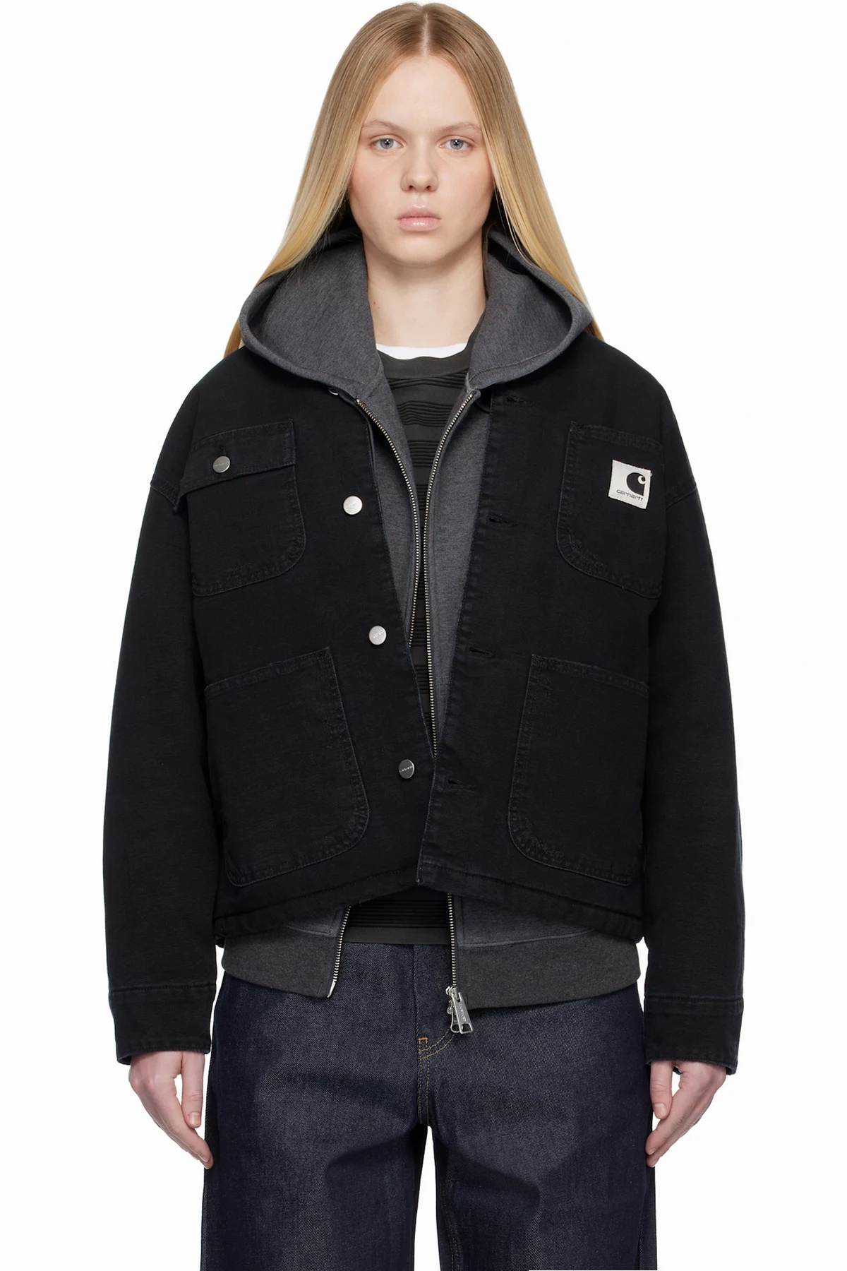 Black OG Michigan Chore Jacket