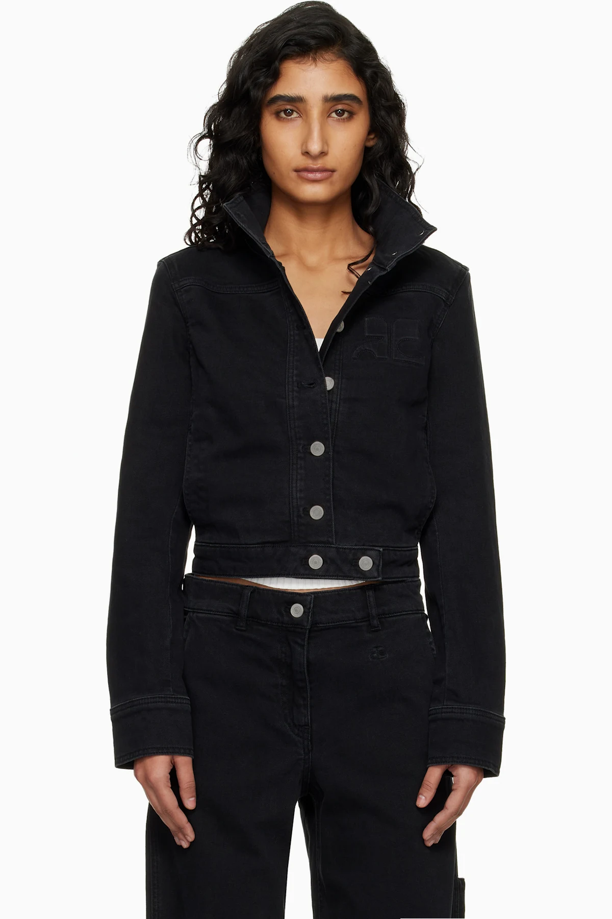 Black Reedition Denim Jacket