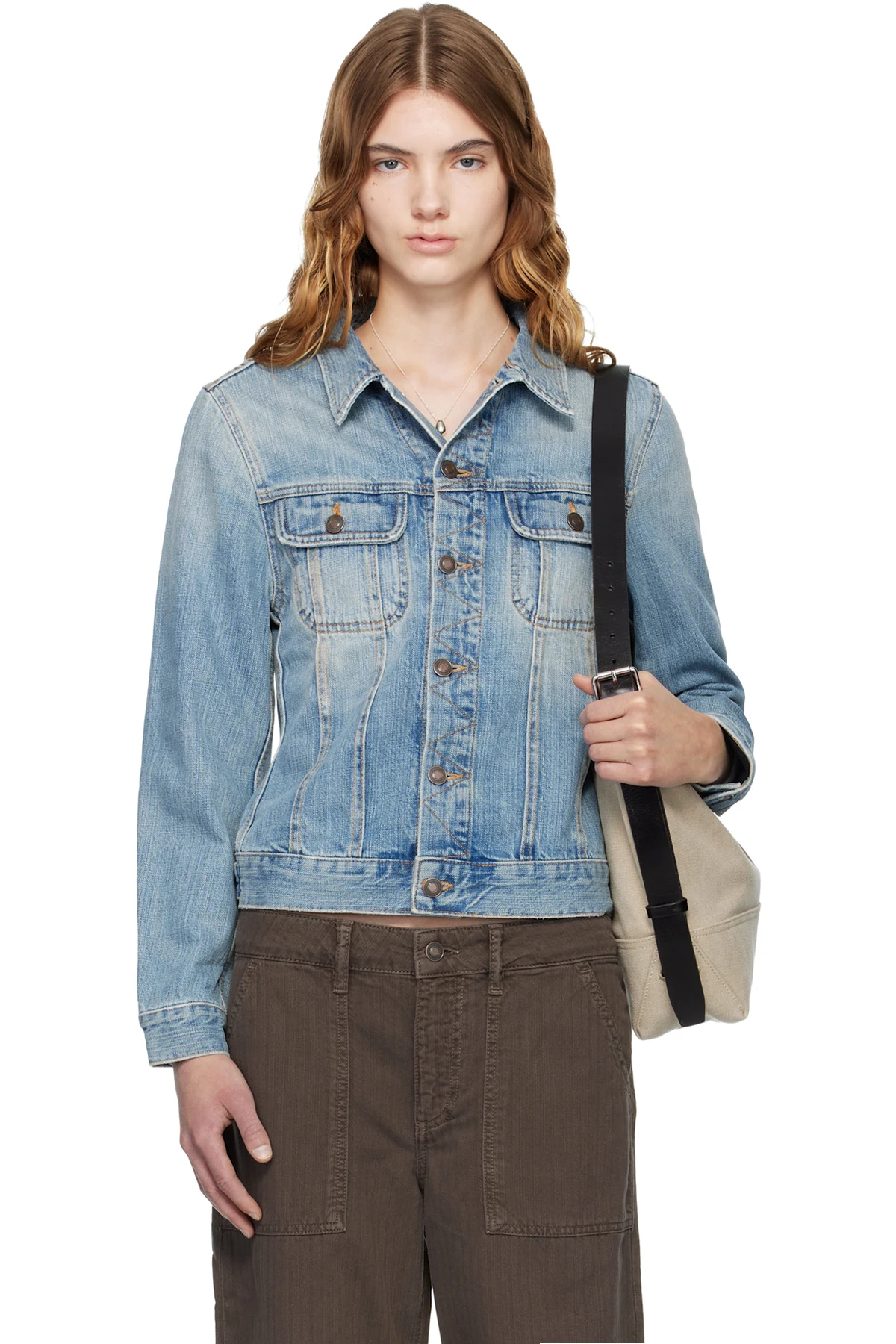 Blue Elsa Denim Jacket