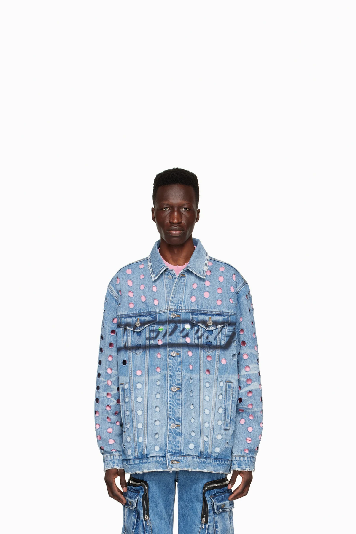 Blue Logo Denim Jacket