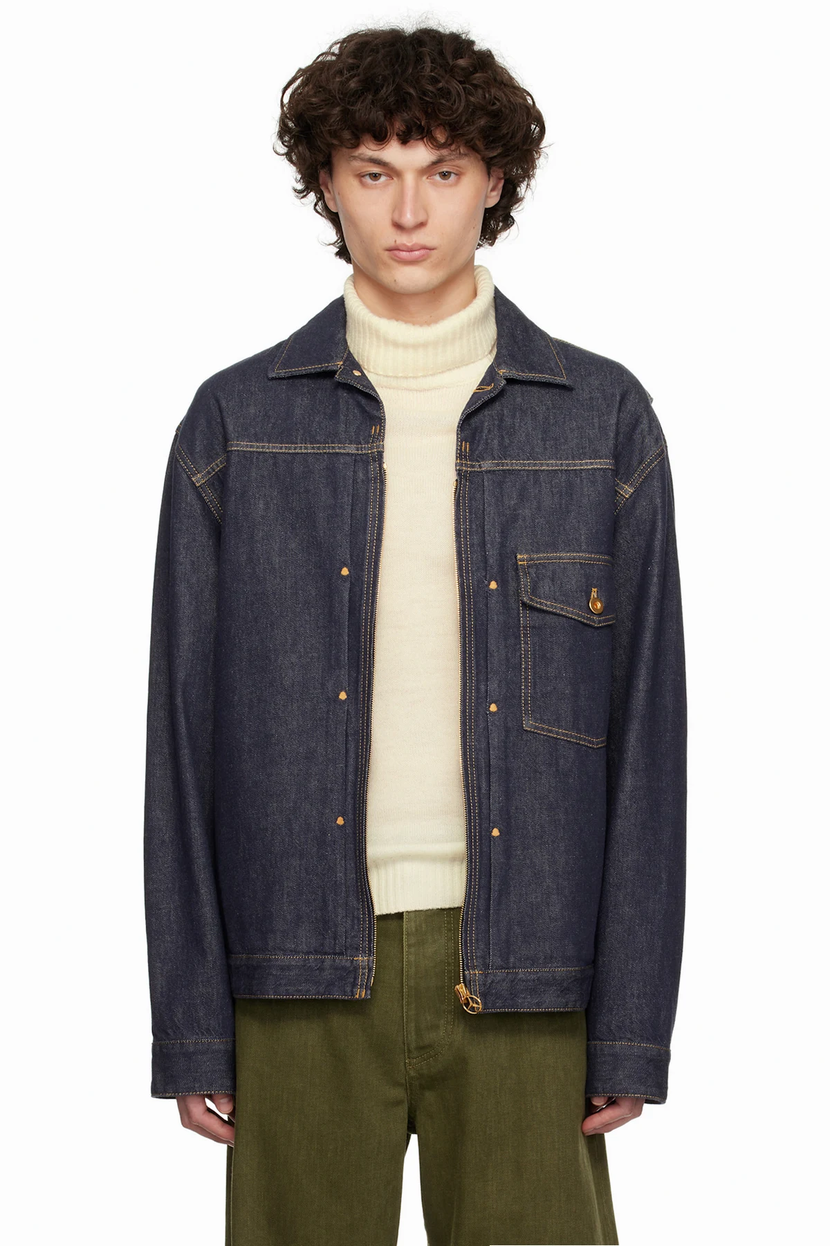 Mercedes-Benz by NIGO Navy Nepit Denim Jacket