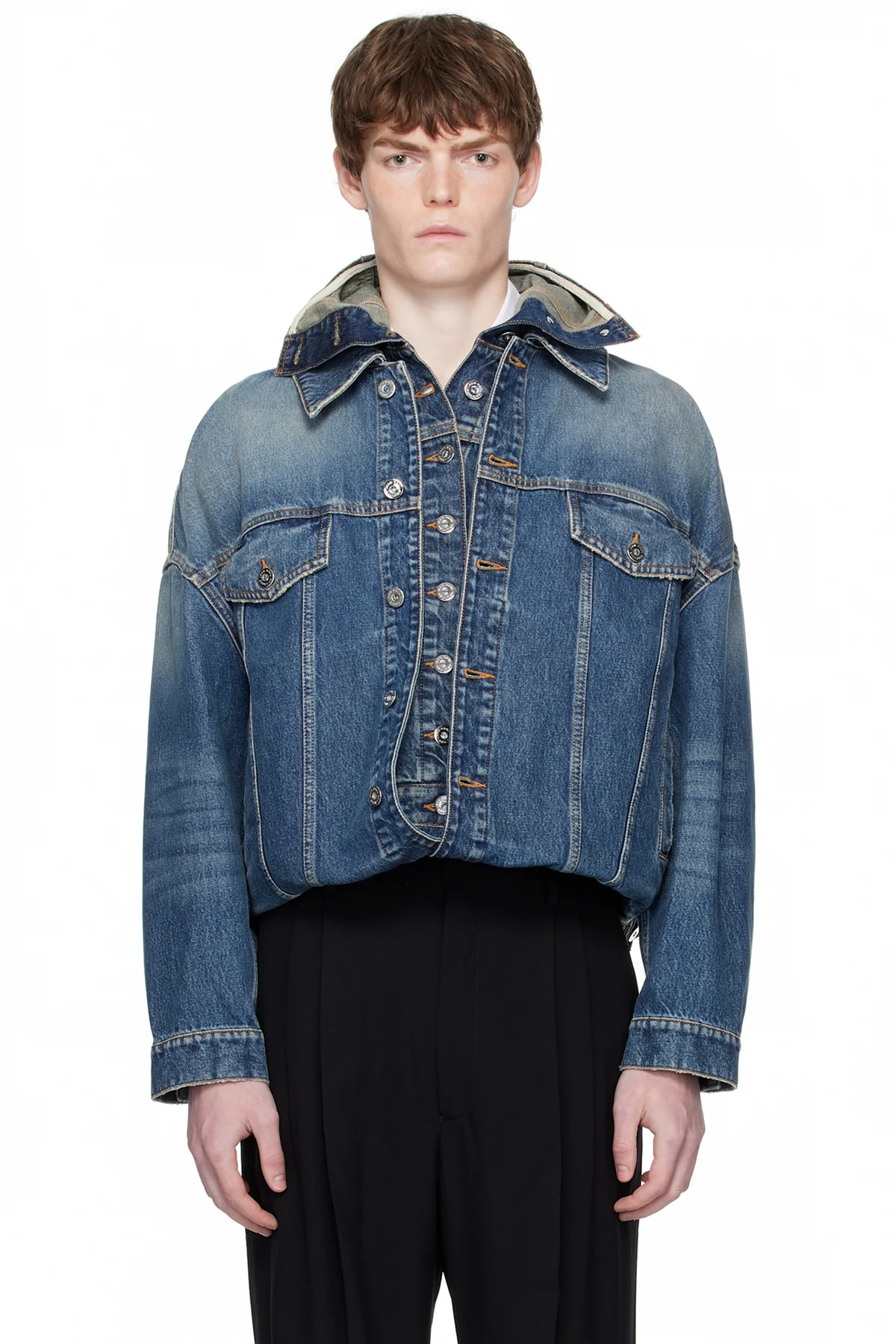 Blue 'The Double' Denim Jacket