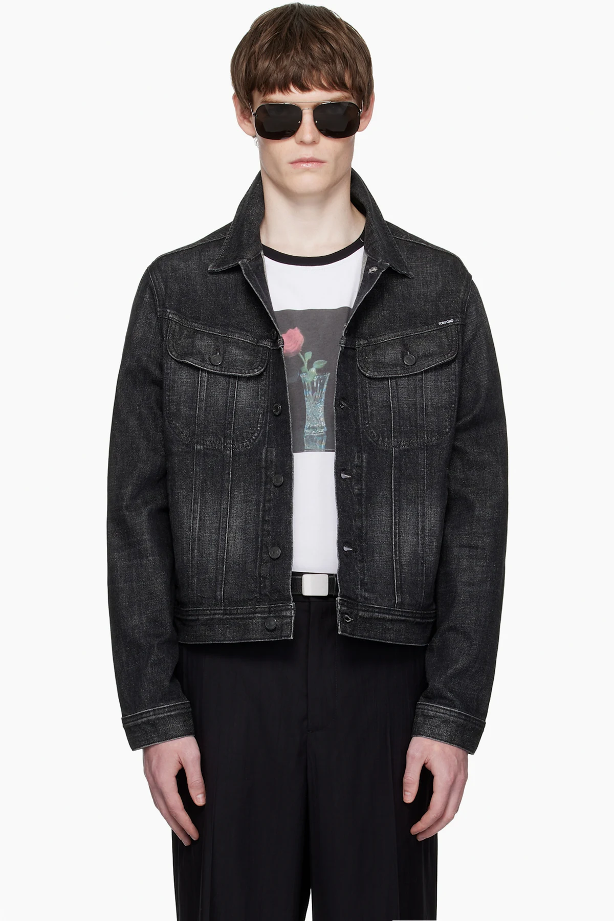 Black Icon Selvedge Denim Jacket
