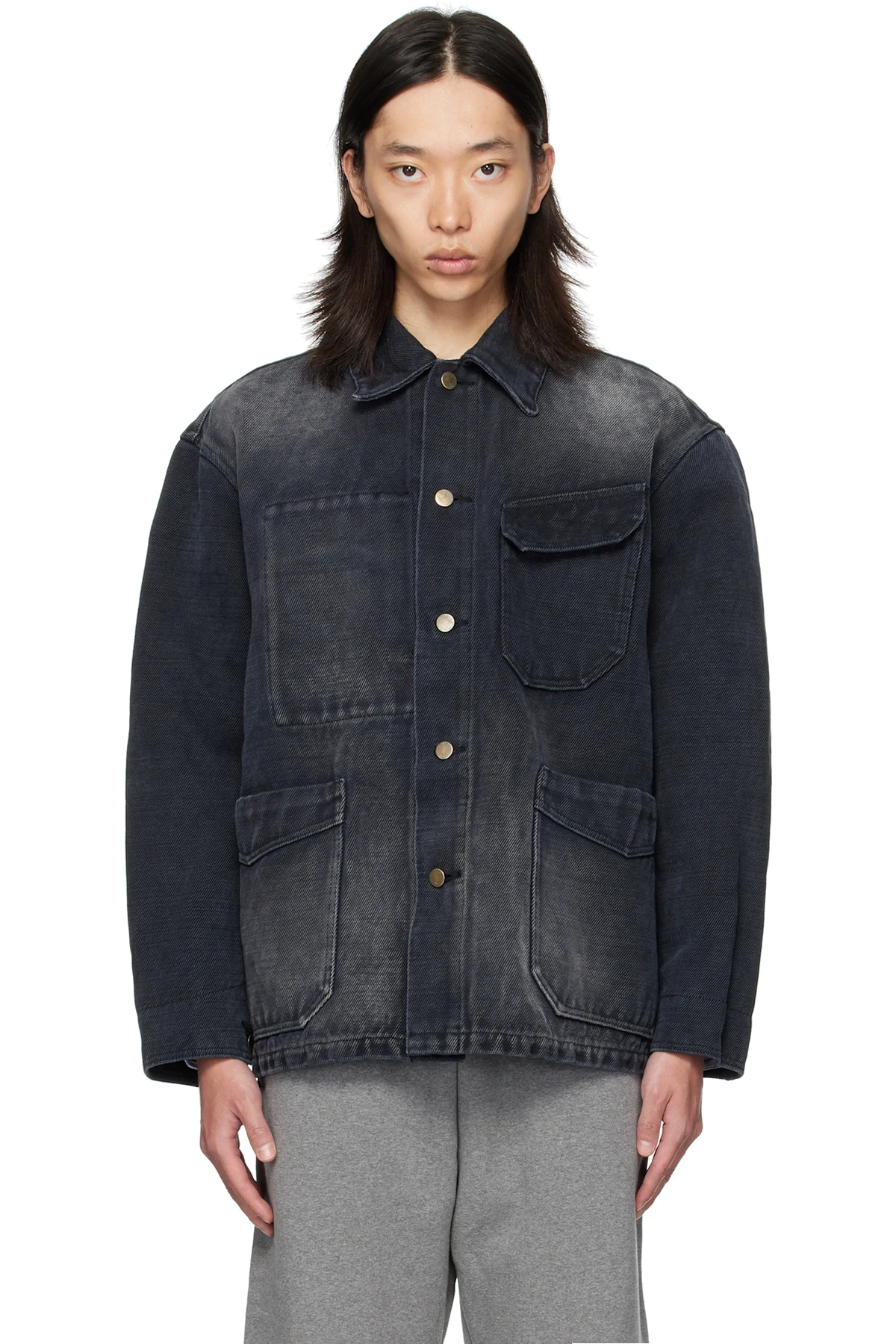 Black Selvedge Denim Jacket