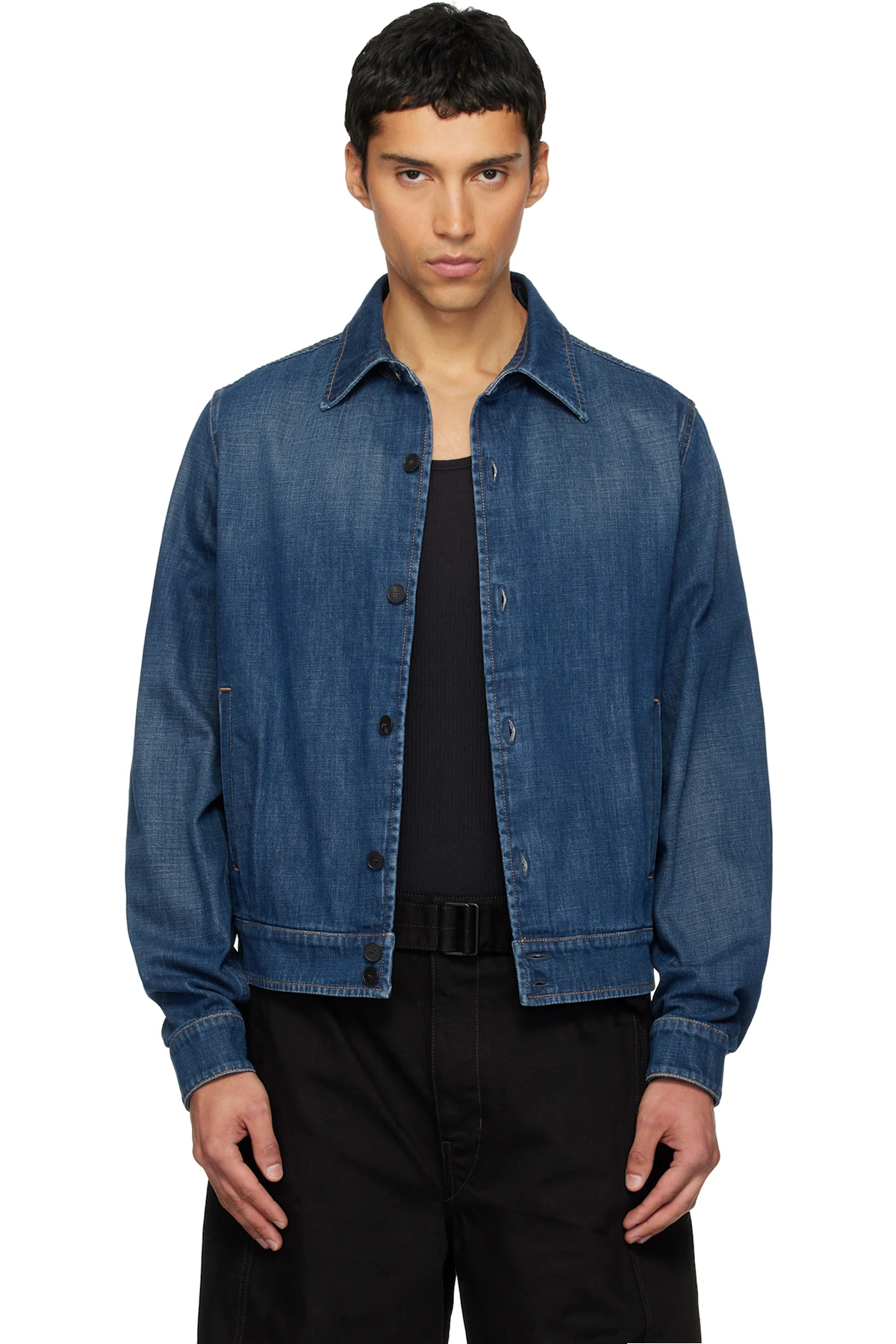 Blue Short Denim Jacket