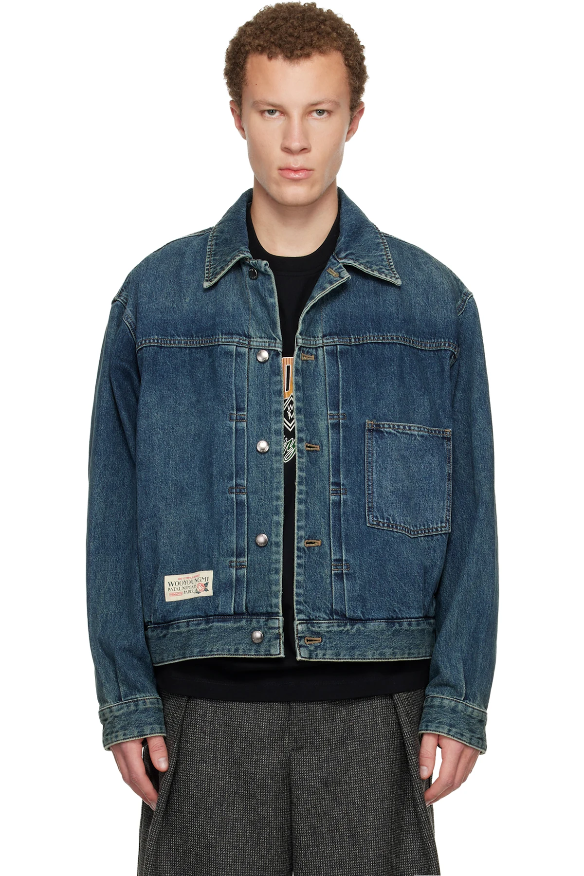 Blue Work Wear Denim Jacket