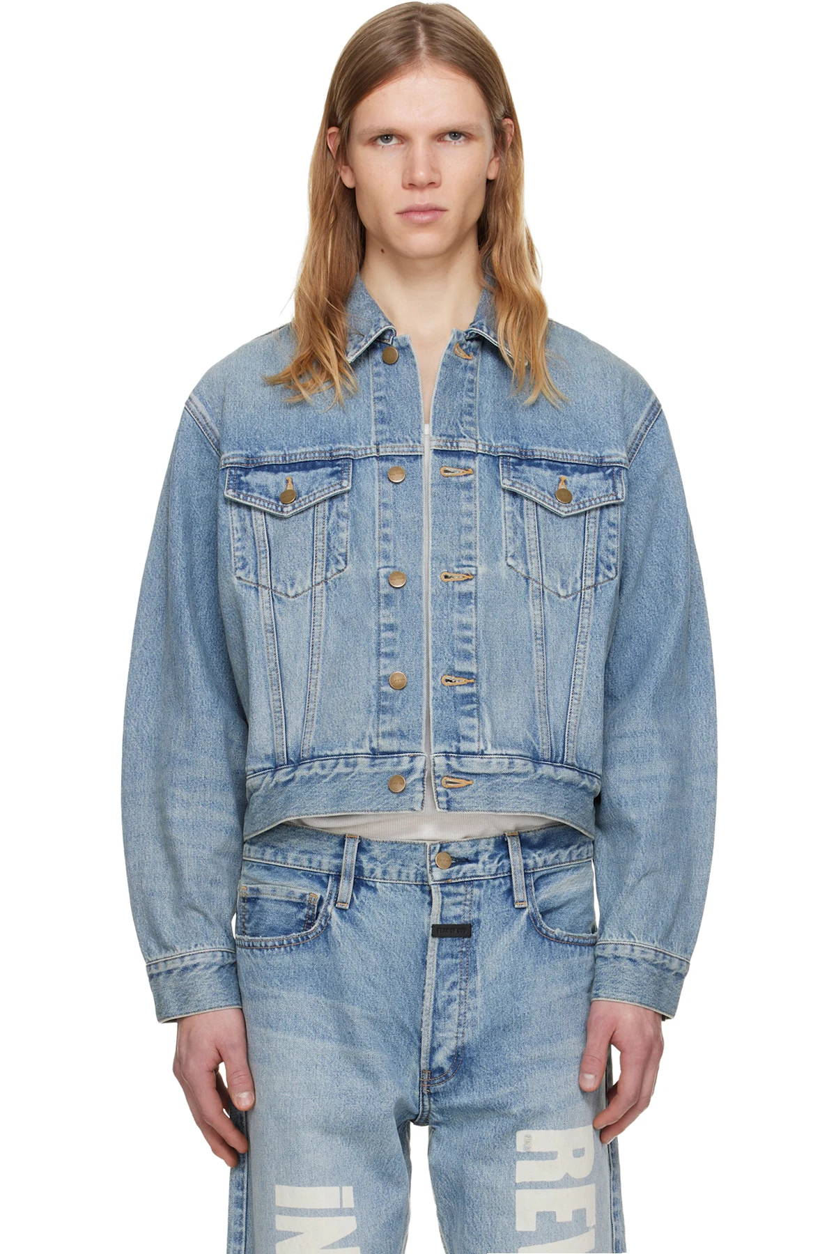 Blue Denim Trucker Jacket