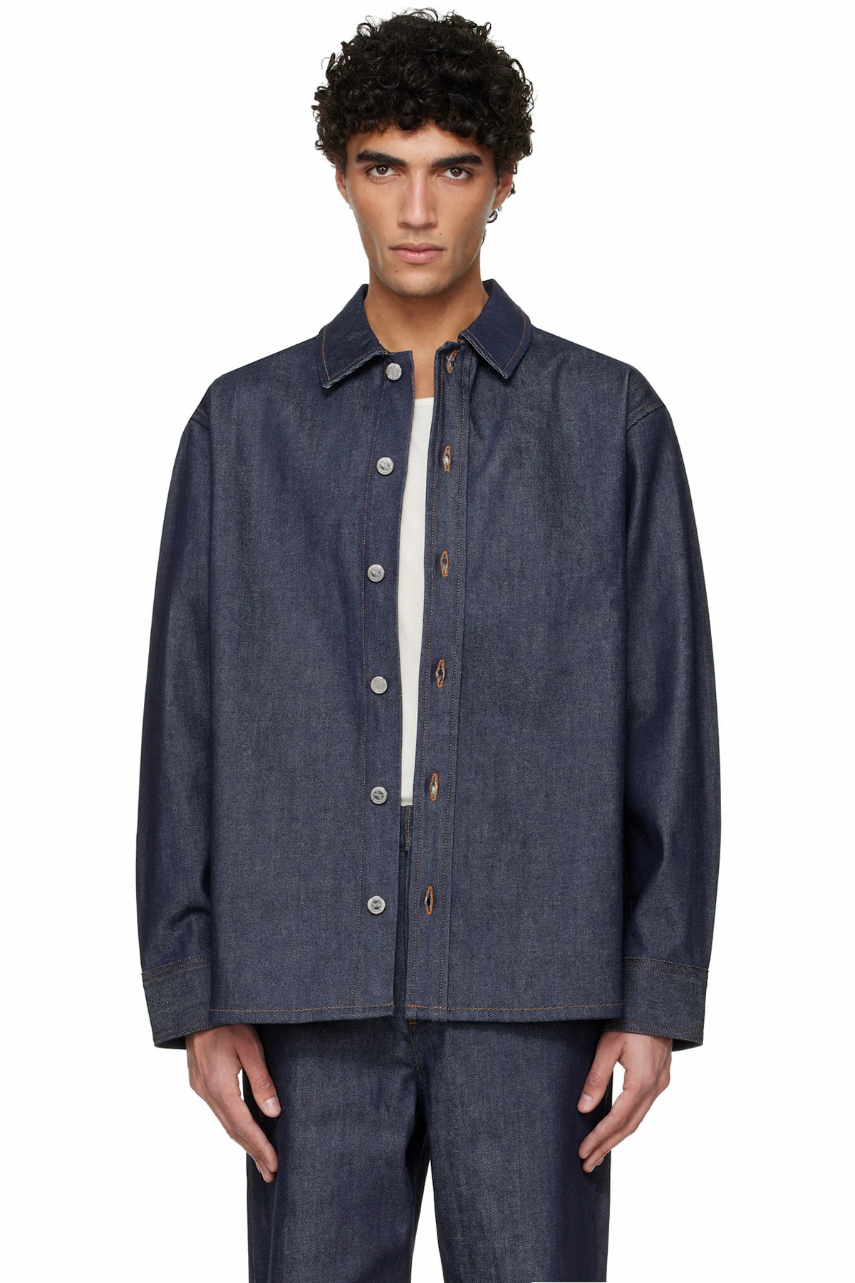 Navy Japanese Denim Jacket