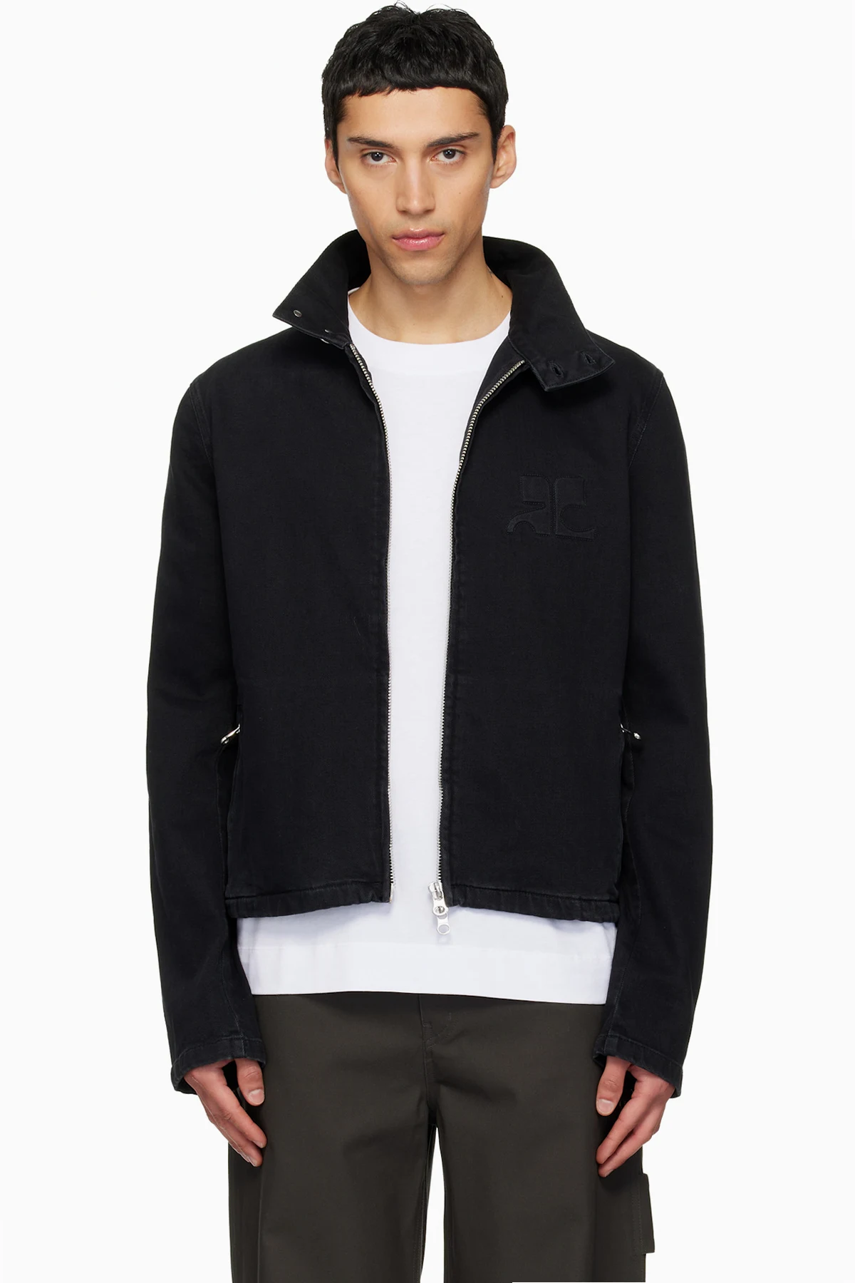 Black City Shadow Denim Jacket