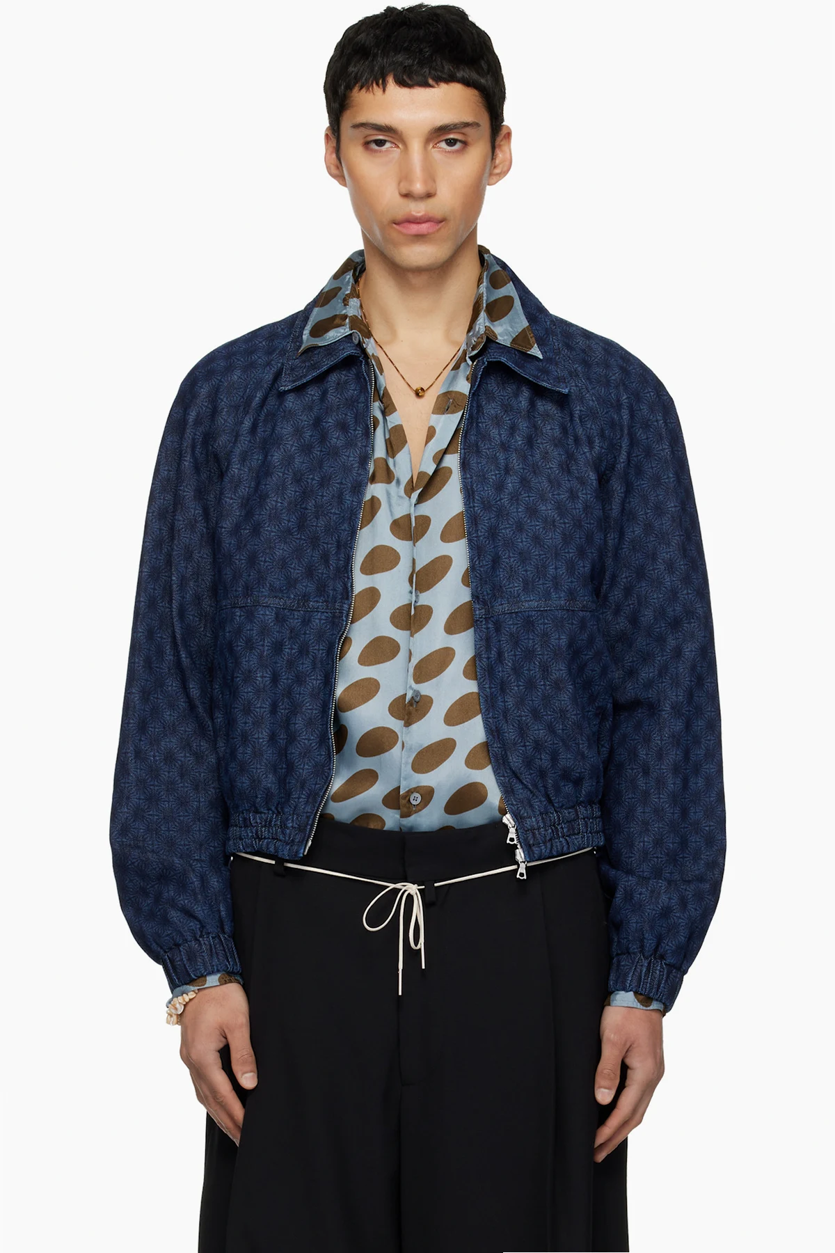 Navy Vinnys Denim Jacket