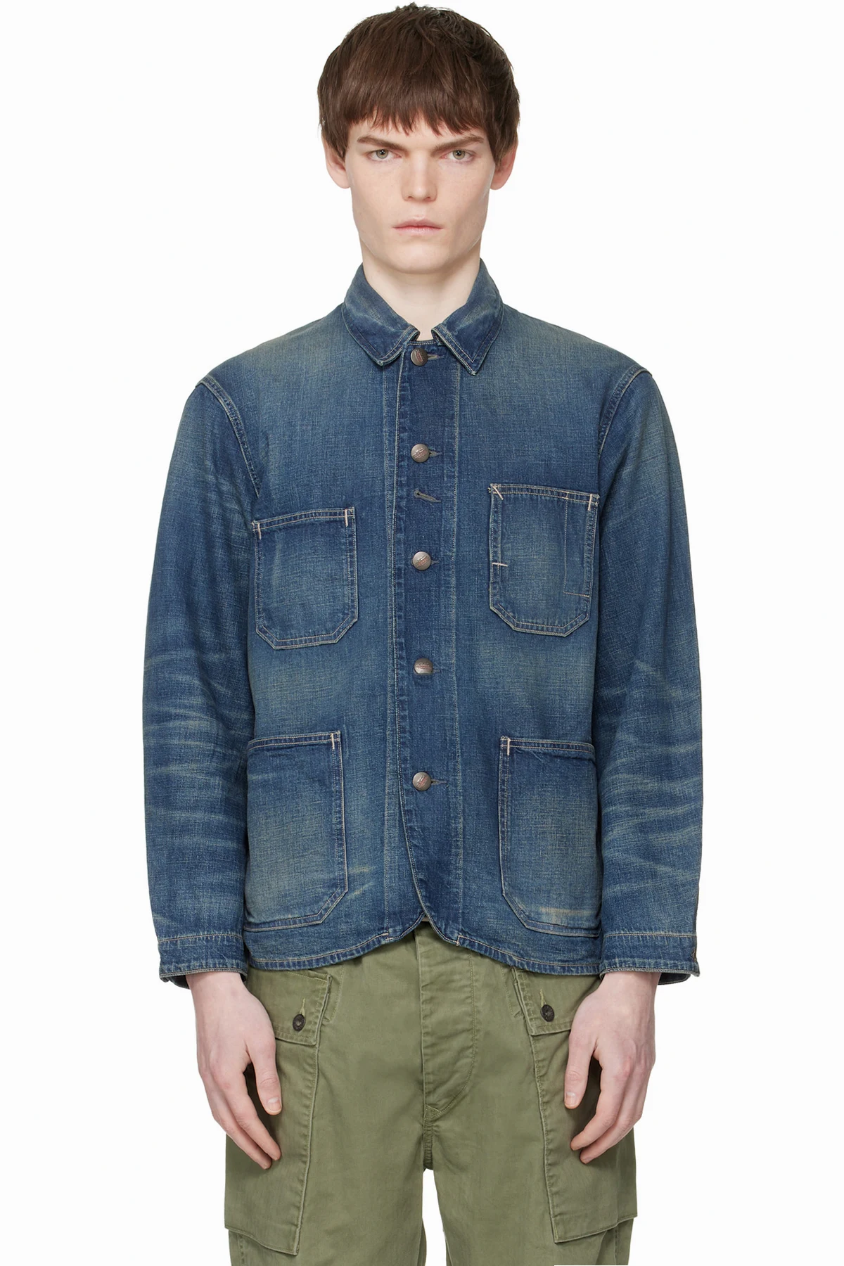 Blue Torrington Engineer Denim Jacket