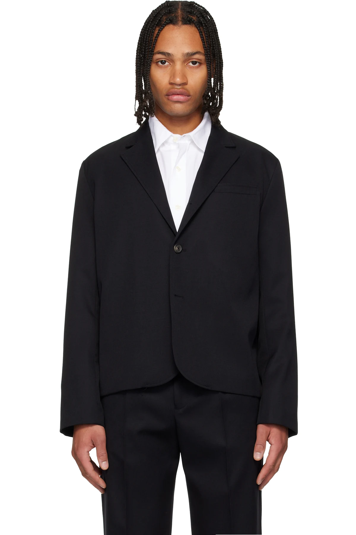 Black Rolling Blazer