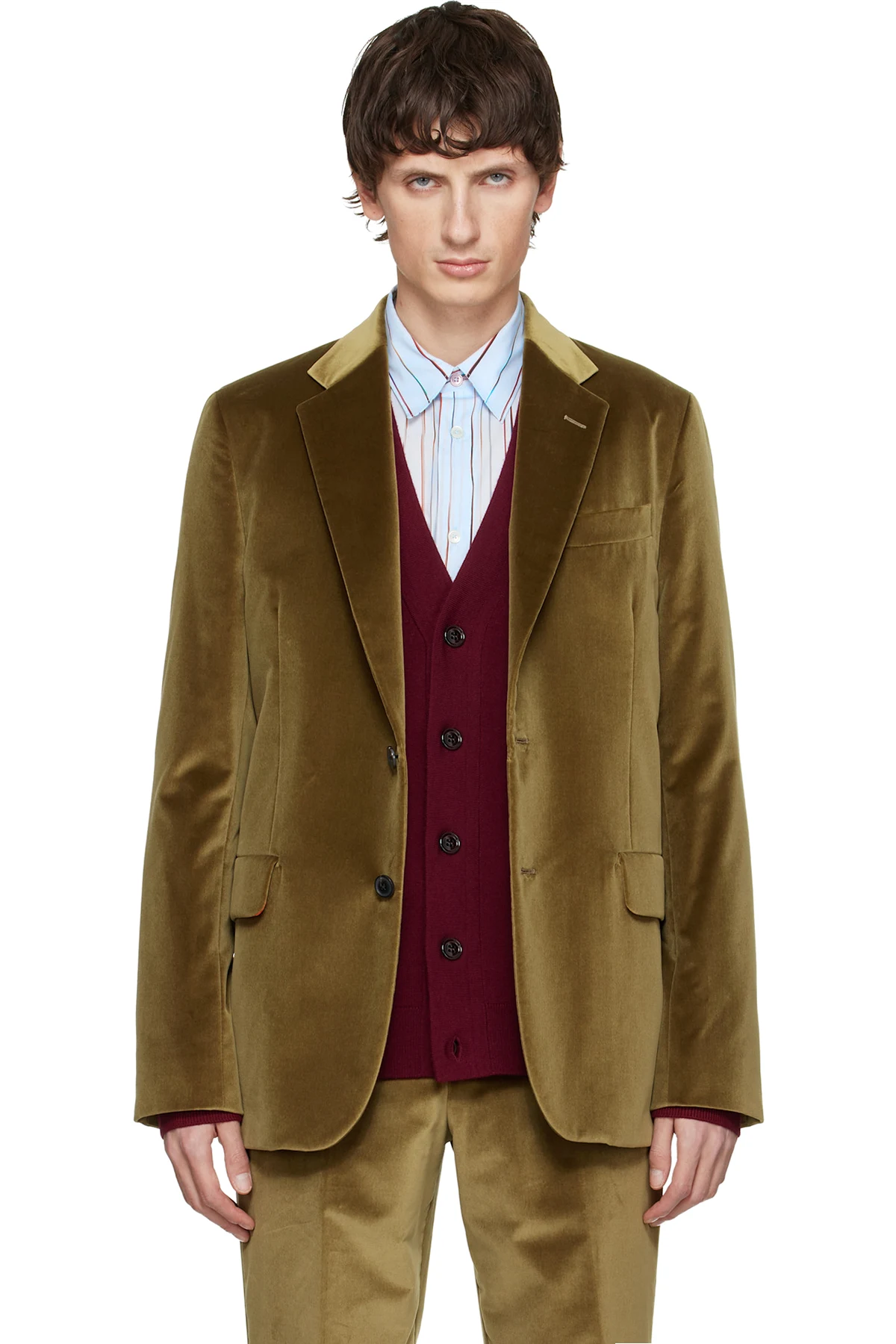 Khaki 'The Brierley' Blazer