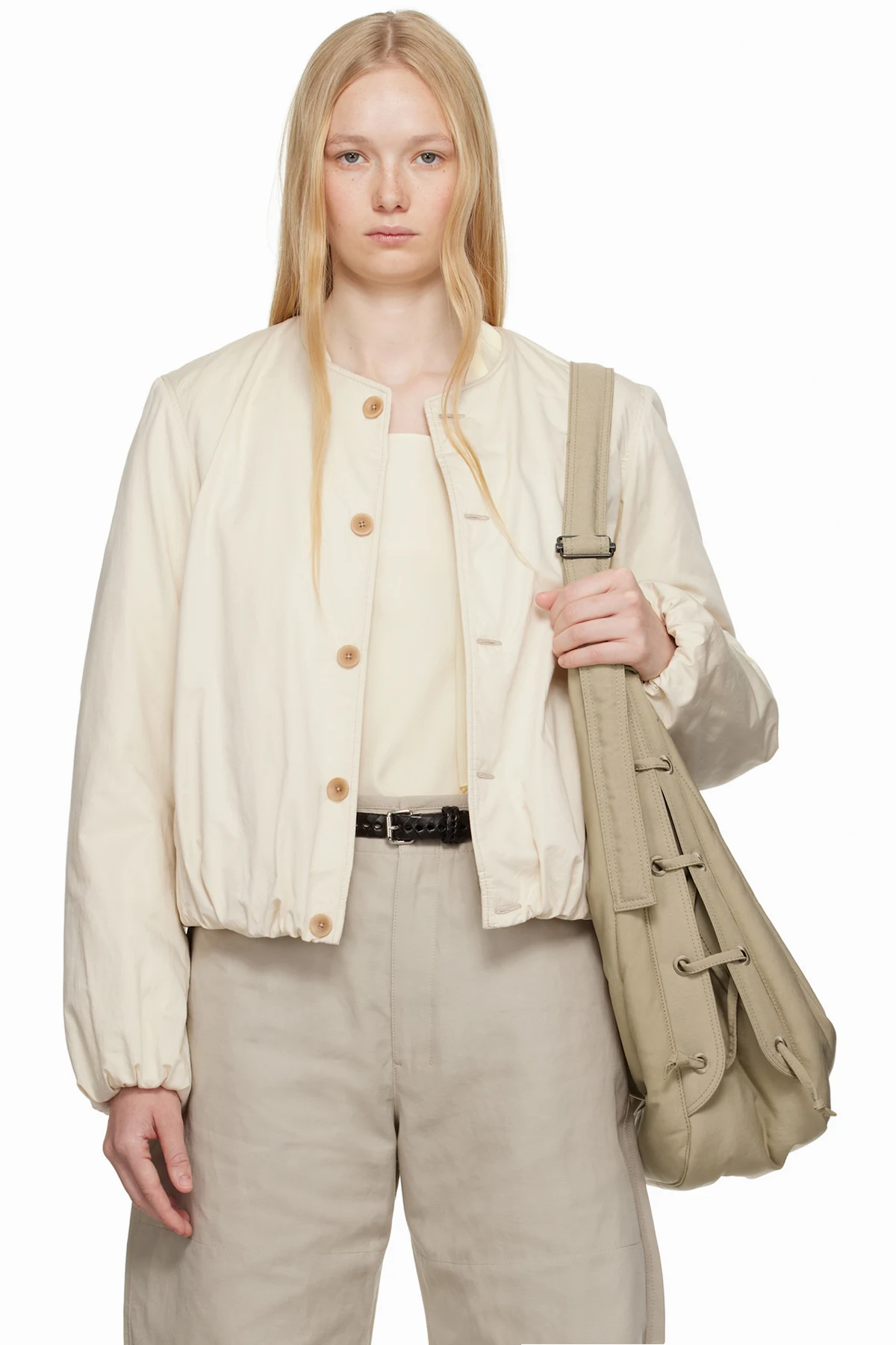 Off-White Wadded Bomber Jacket