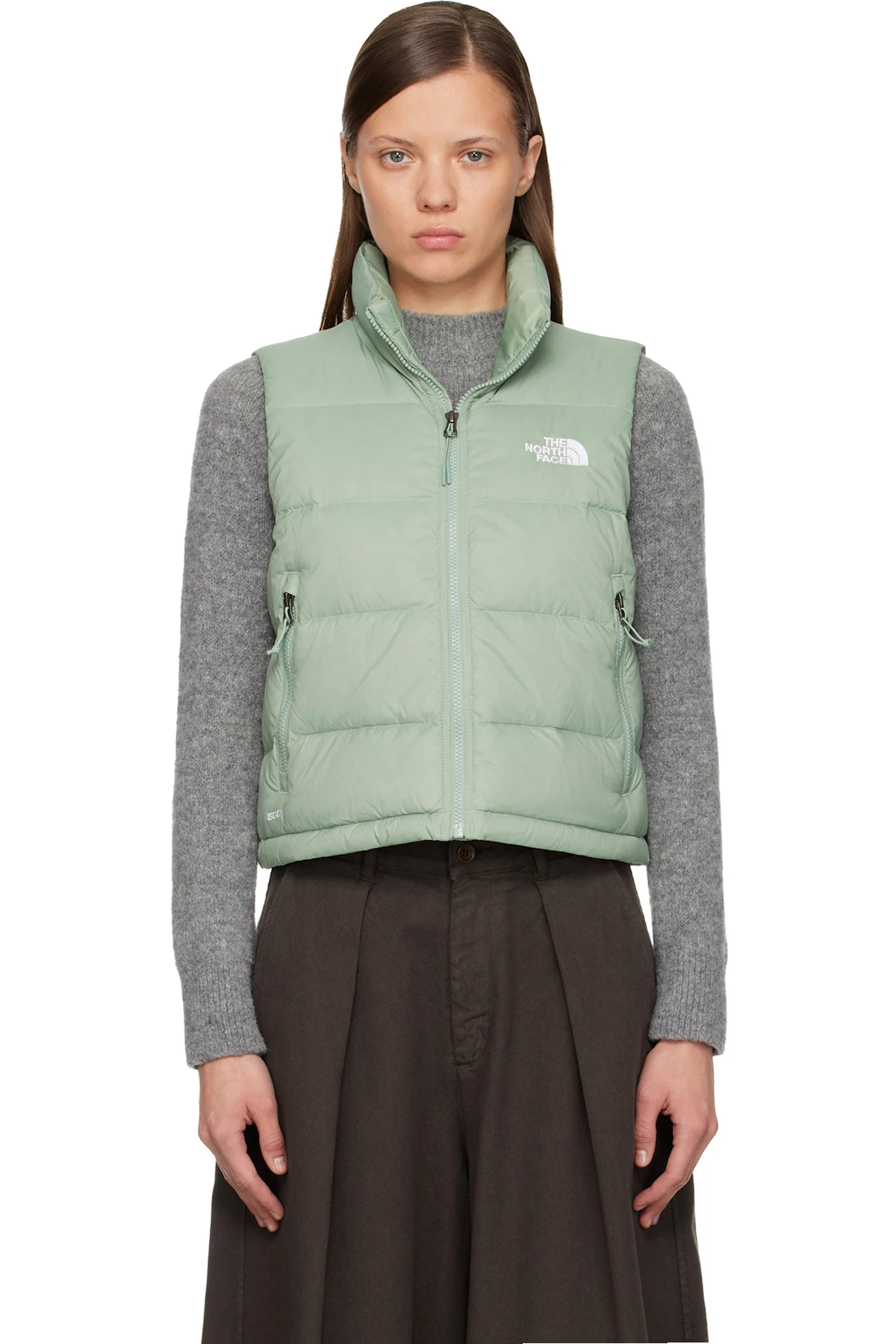 Green Hydrenalite A-Line Down Vest