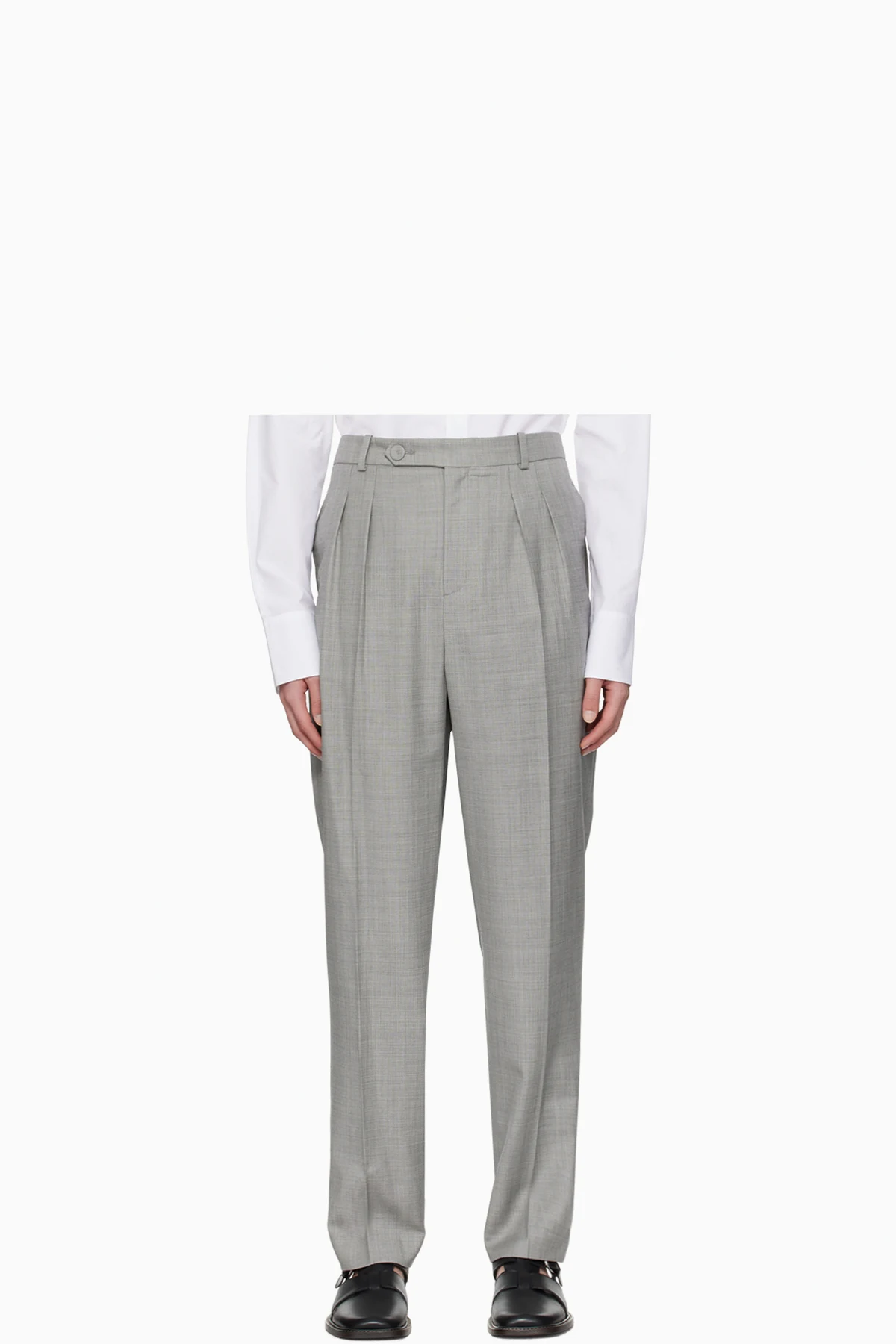 Gray Pepe Trousers