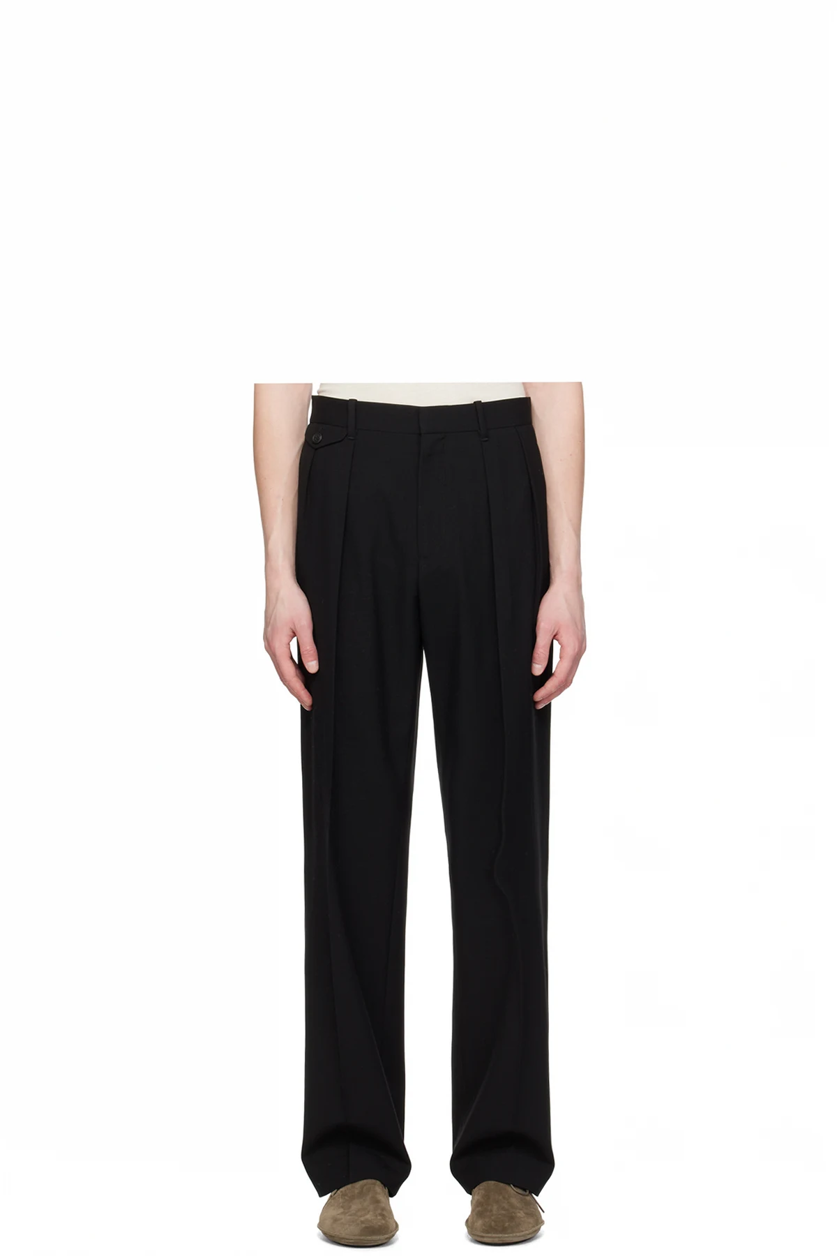 Black Marcello Trousers