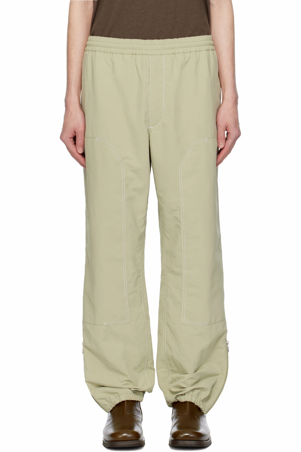 Khaki CP Archivio Creativo Trousers