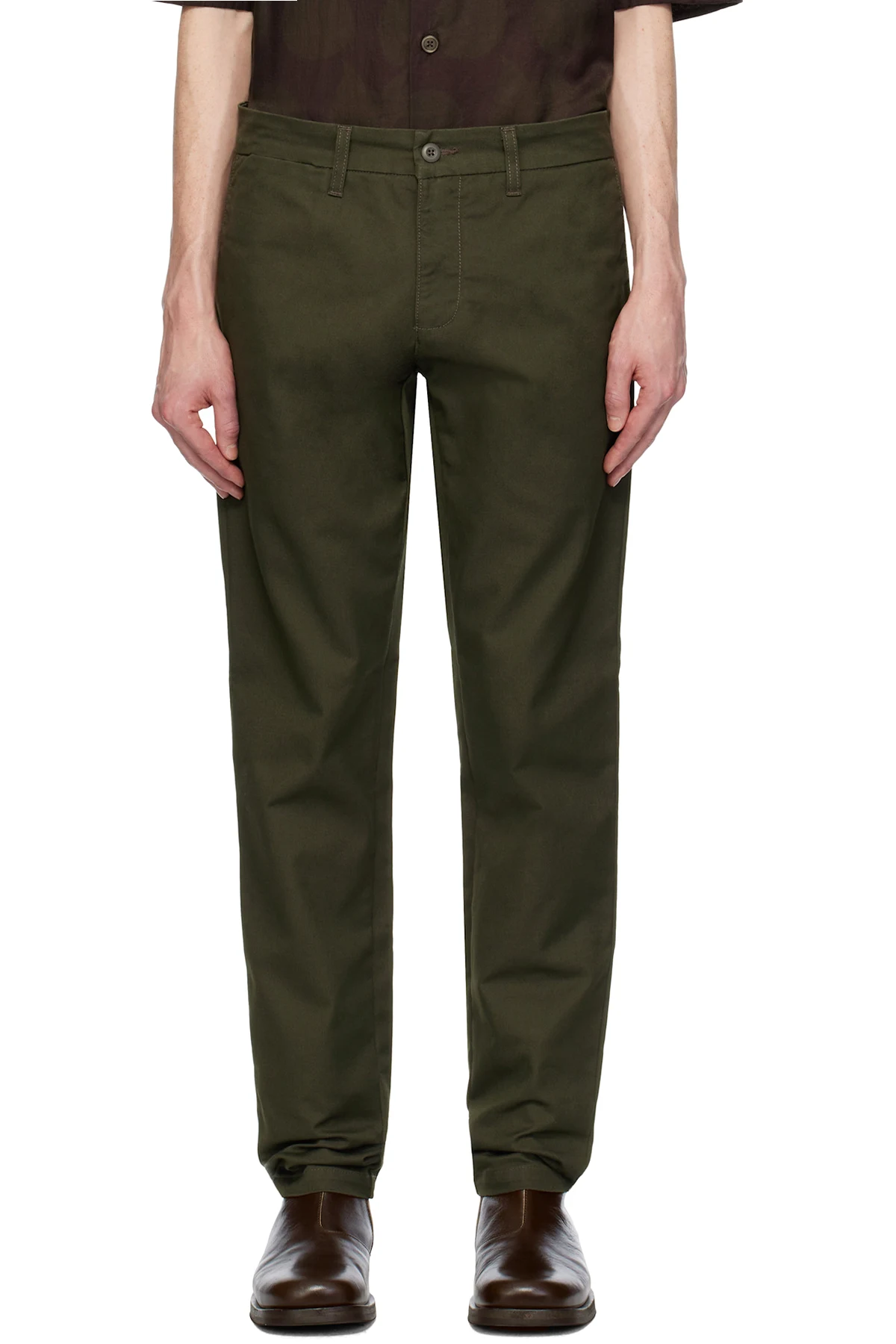 Khaki Sid Trousers