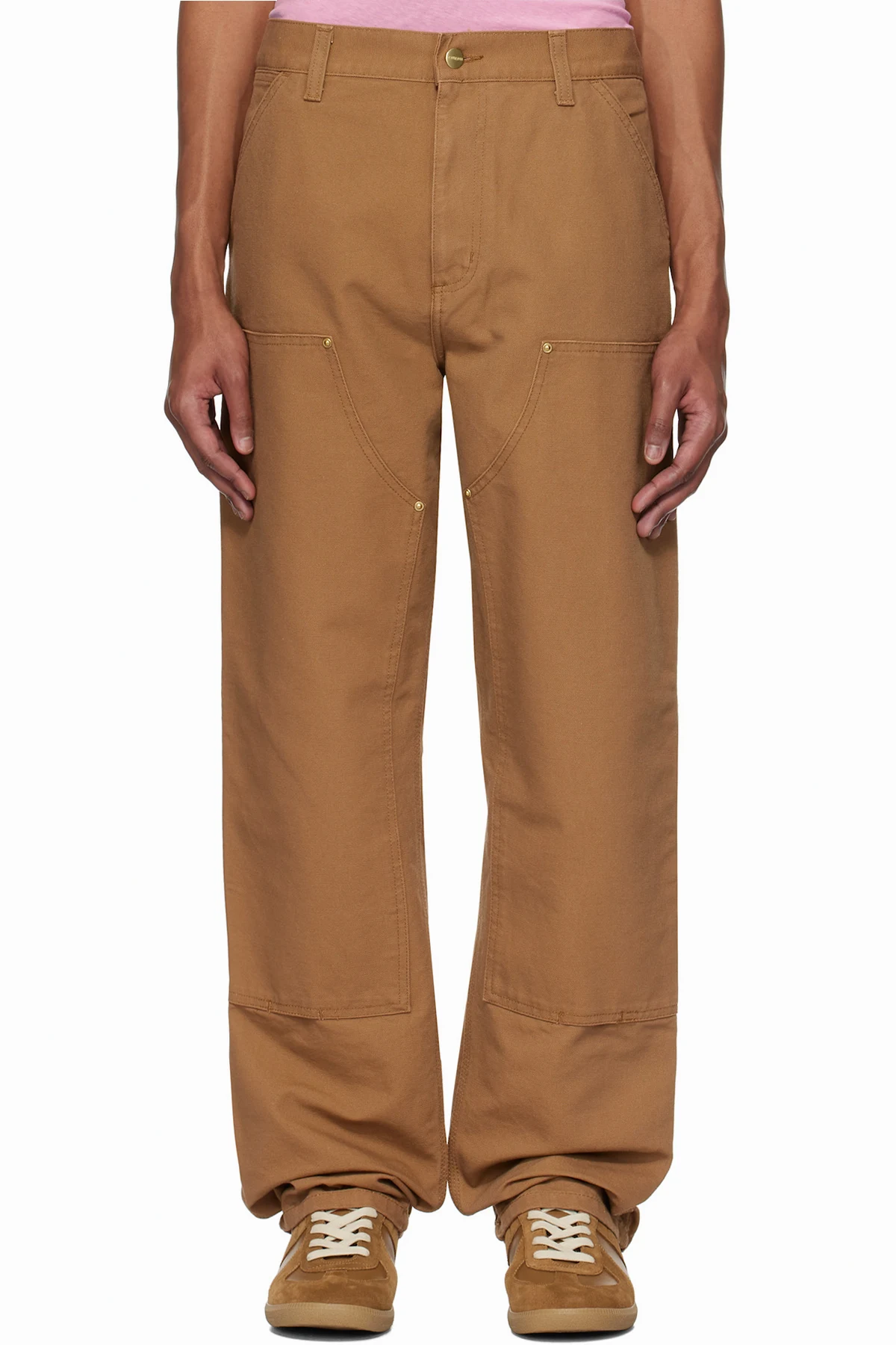 Brown Double Knee Trousers