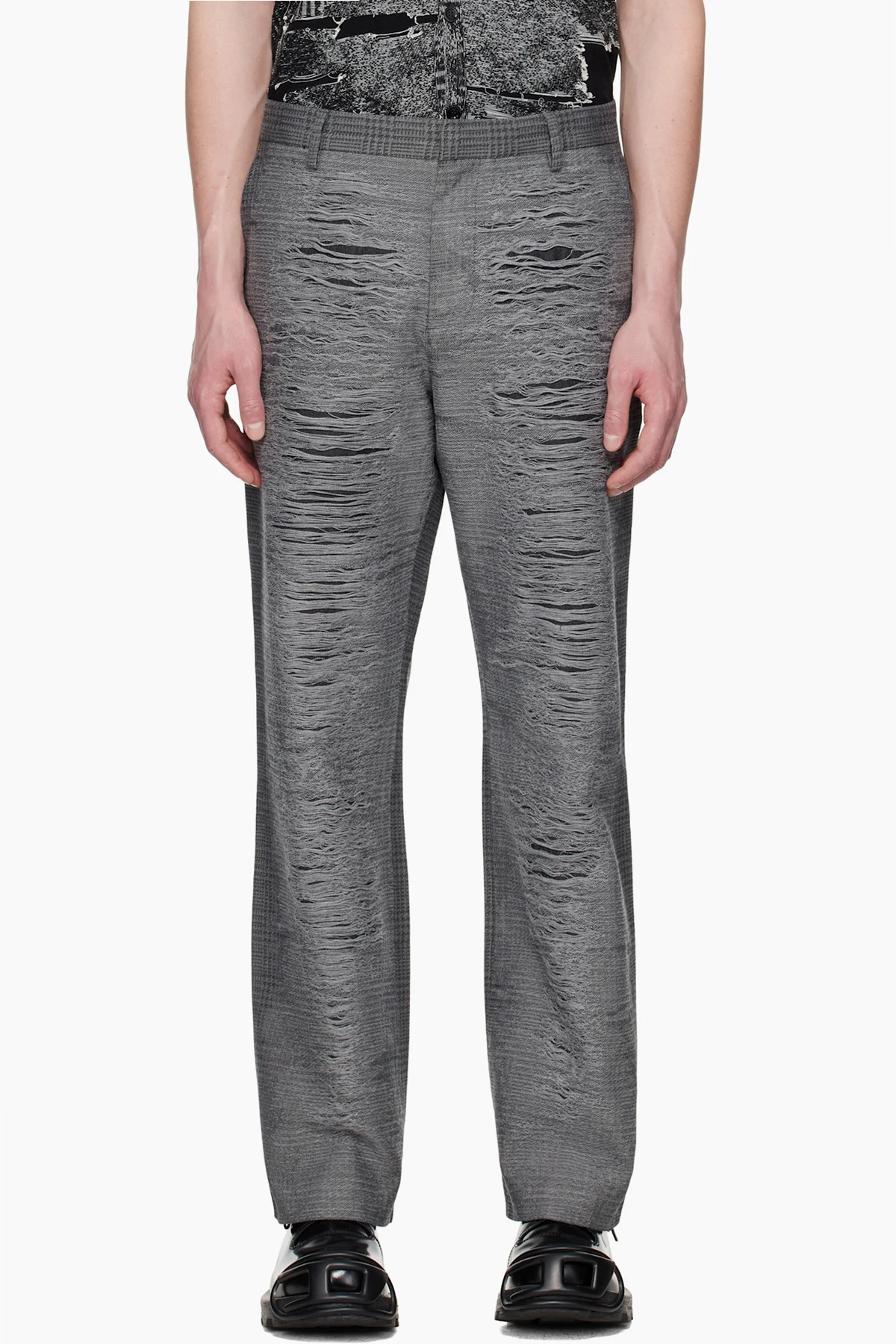Gray P-Boix Trousers
