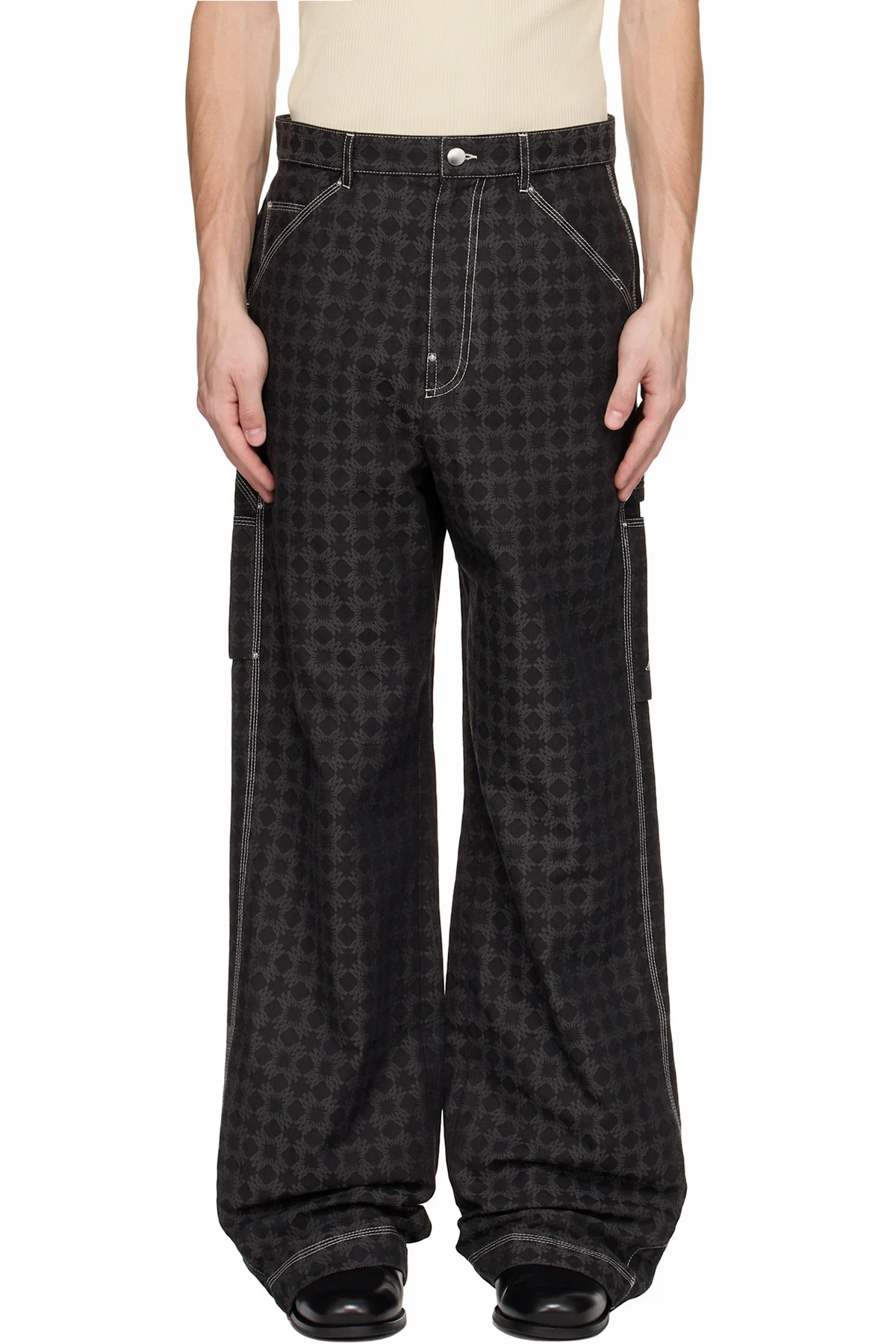 Black MA Quad Work Trousers