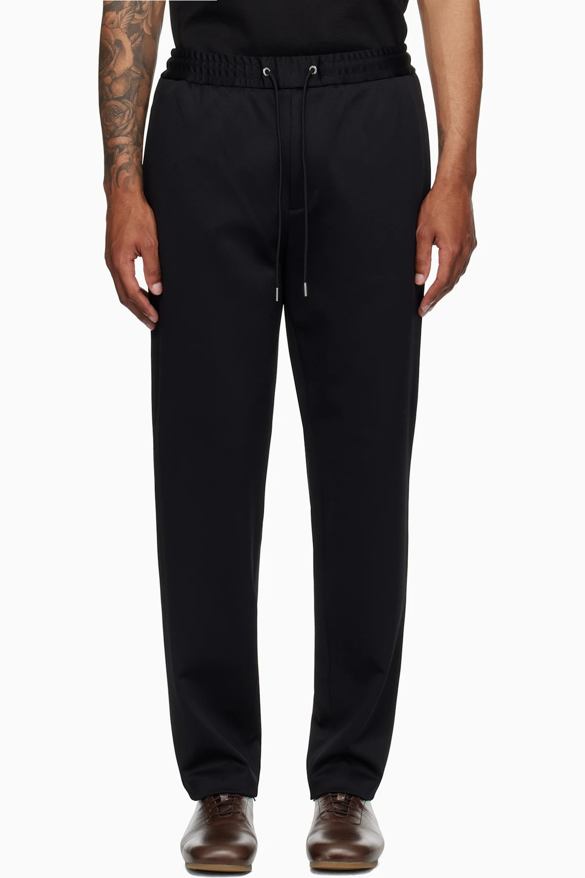 Black Logo Jogging Trousers